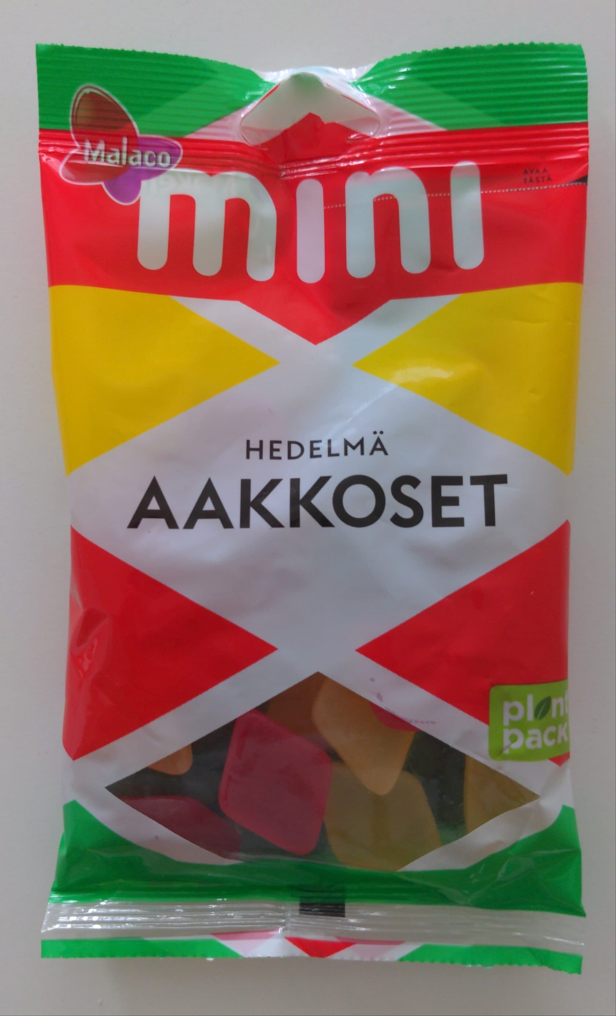 Malaco Hedelmä Aakkoset packshot
