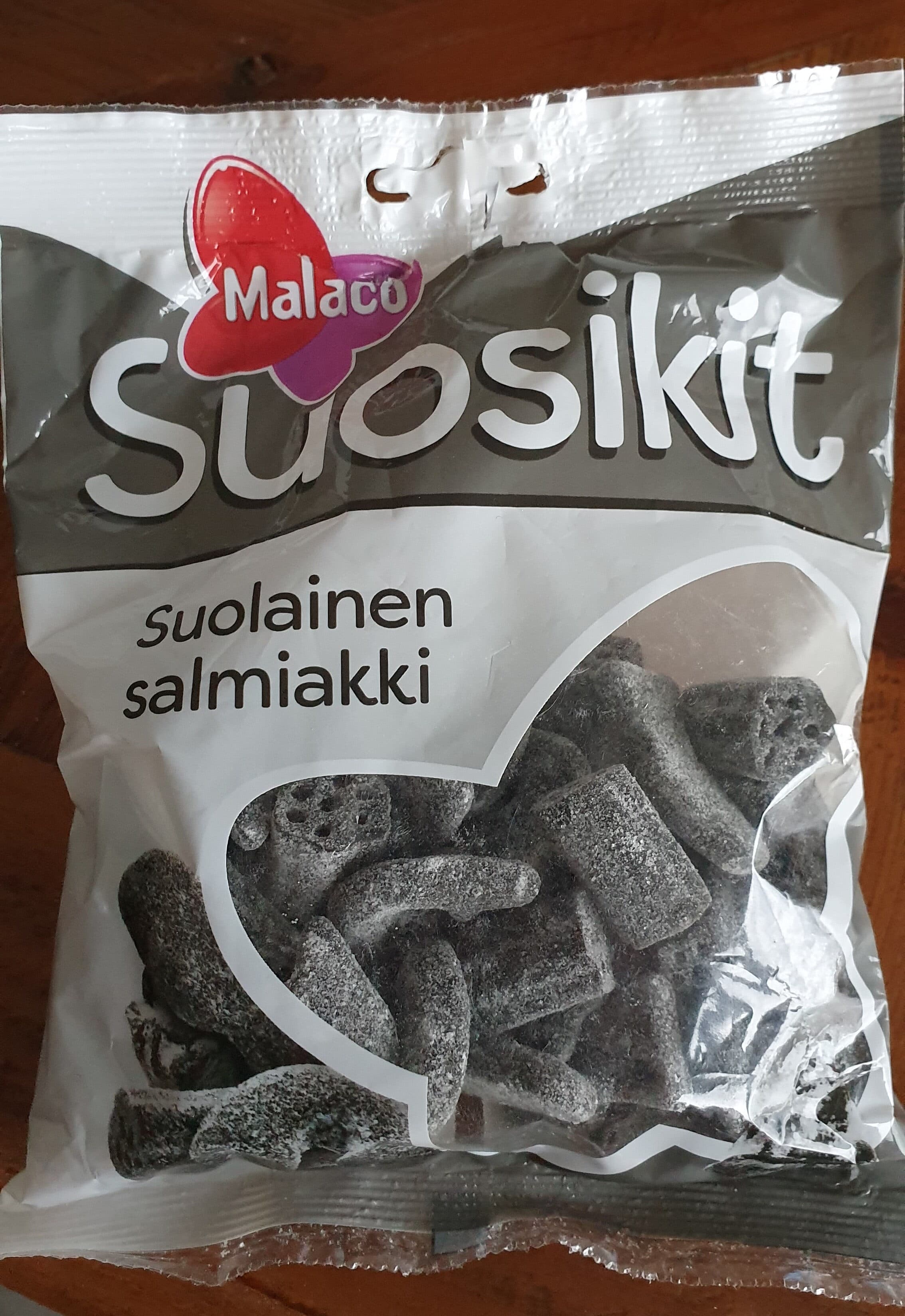 Malaco Suolainen salmiakki packshot