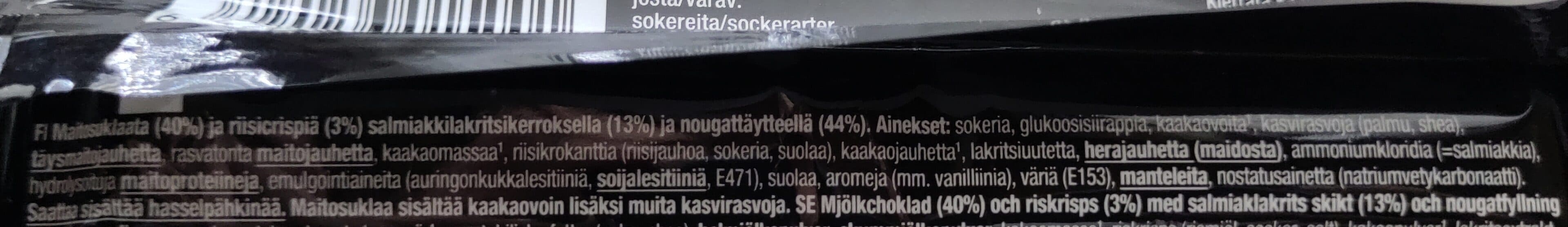 Tupla Tupla double layer liquorice packshot