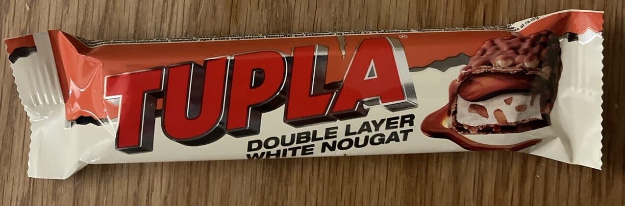 Tupla Double Layer White Nougat packshot