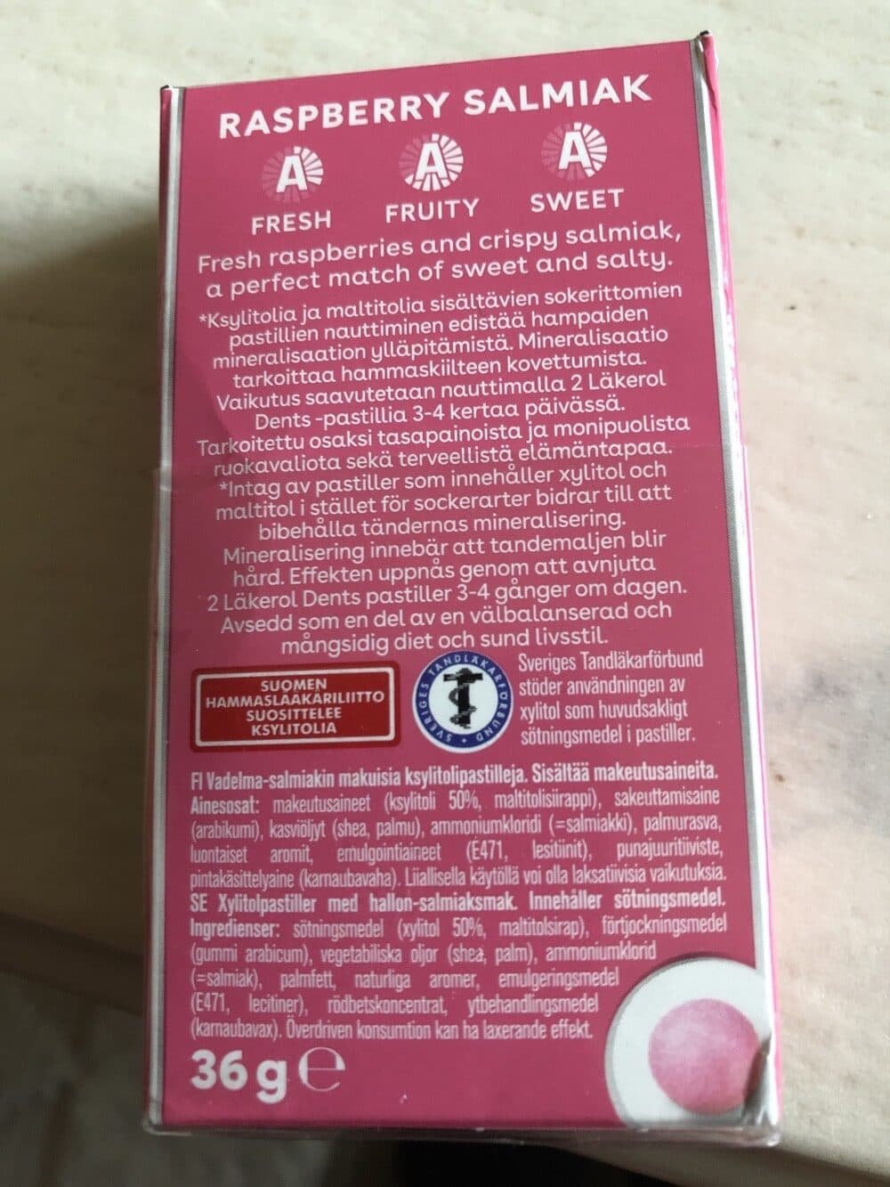 Cloetta Läkerol packshot