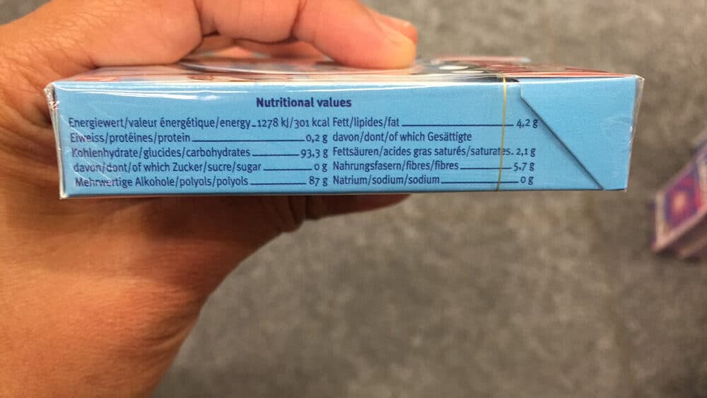 Läkerol Dents menthol packshot