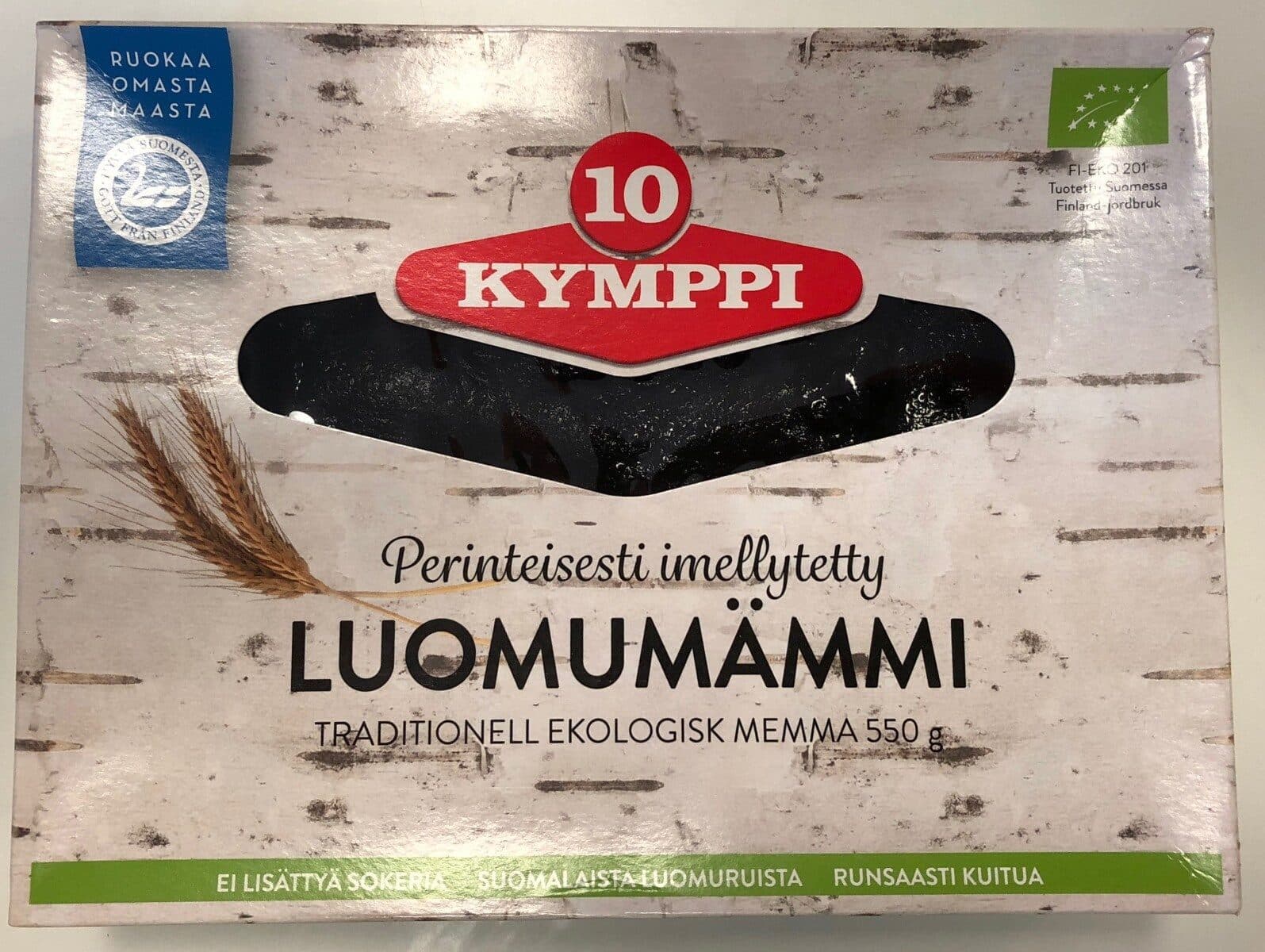 Kymppi Perinteisesti imellytetty Luomumämmi packshot