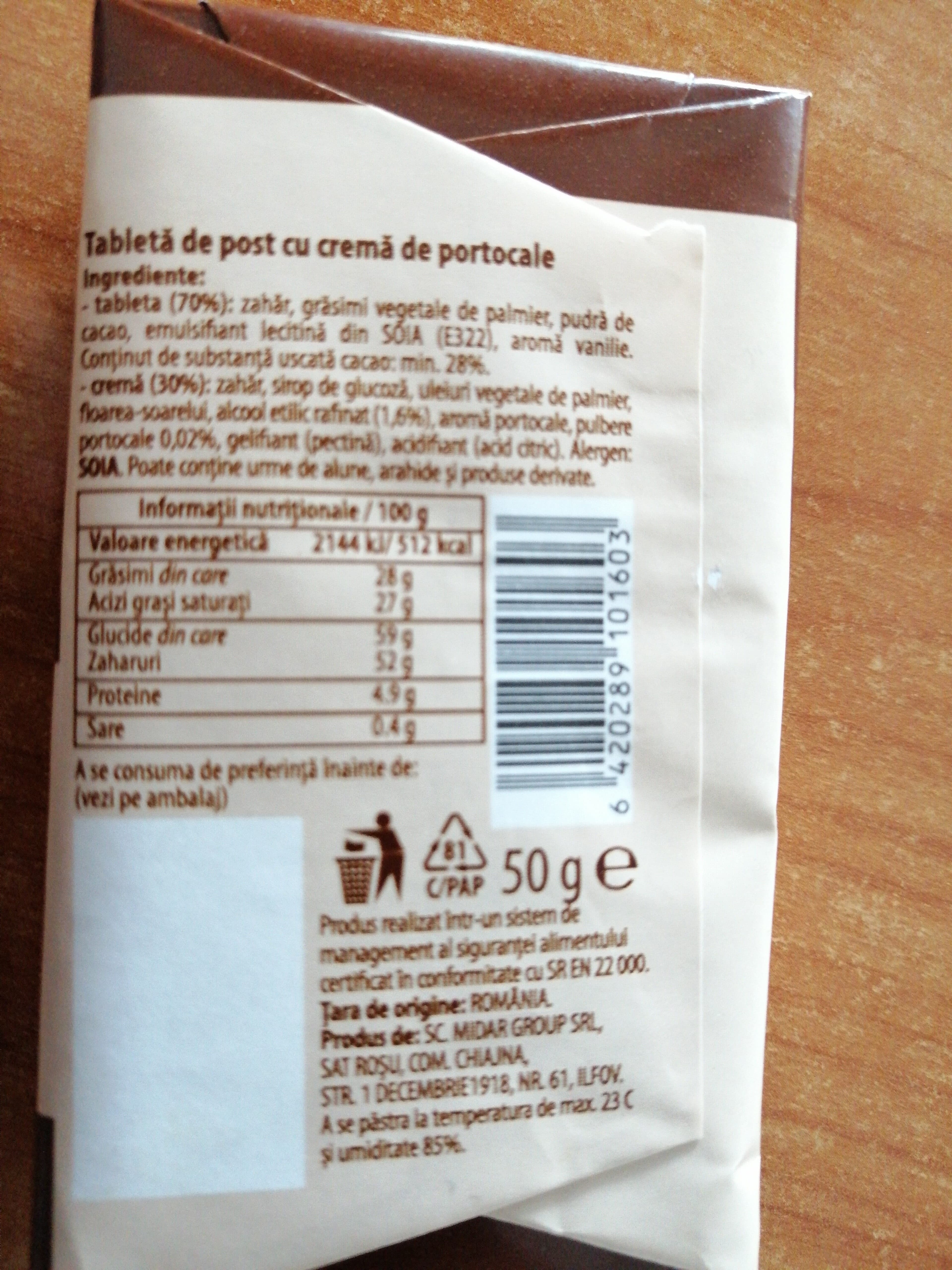 Midar Group Montana tableta de post packshot