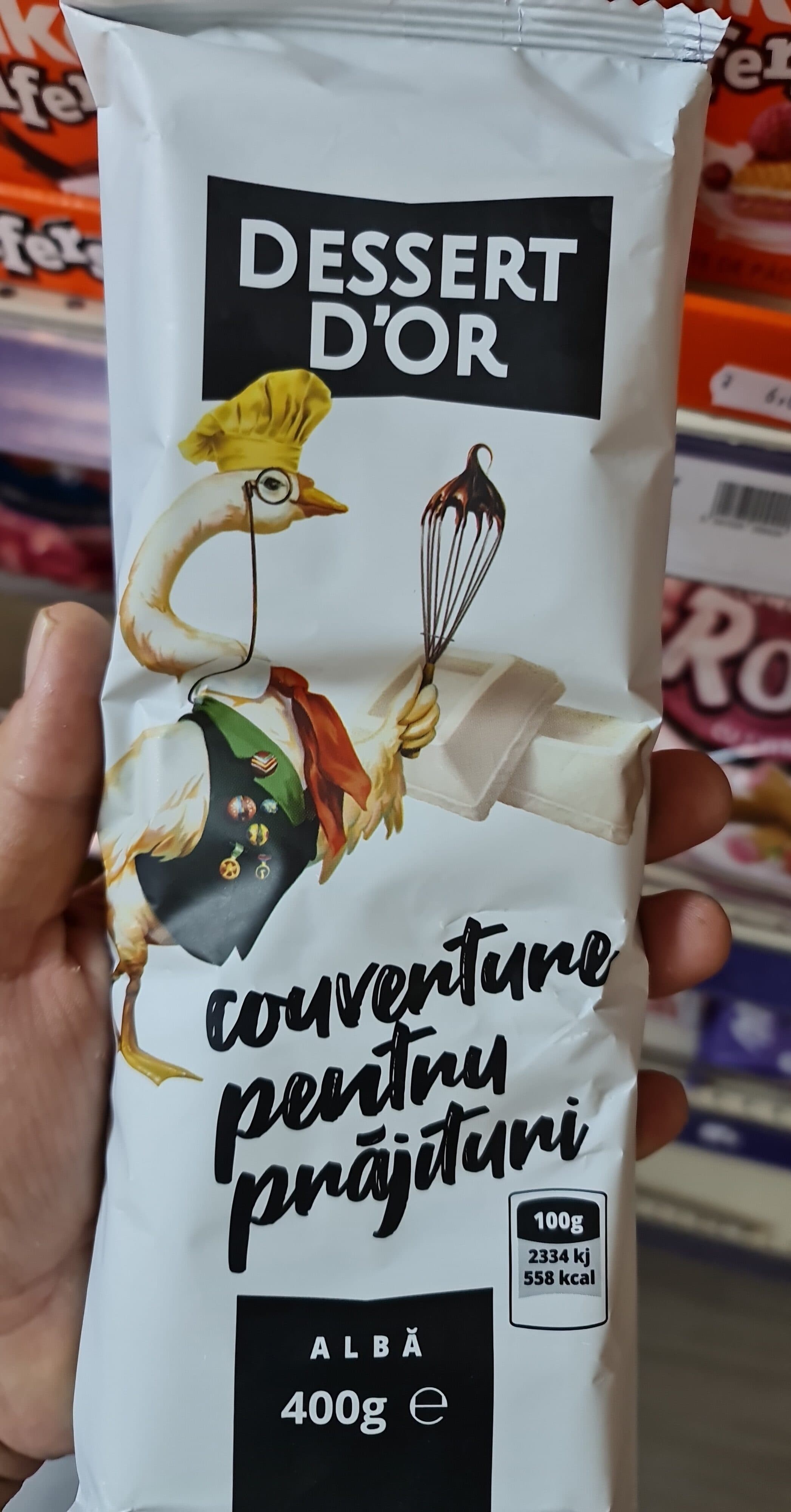 DESSERT D'OR White packshot