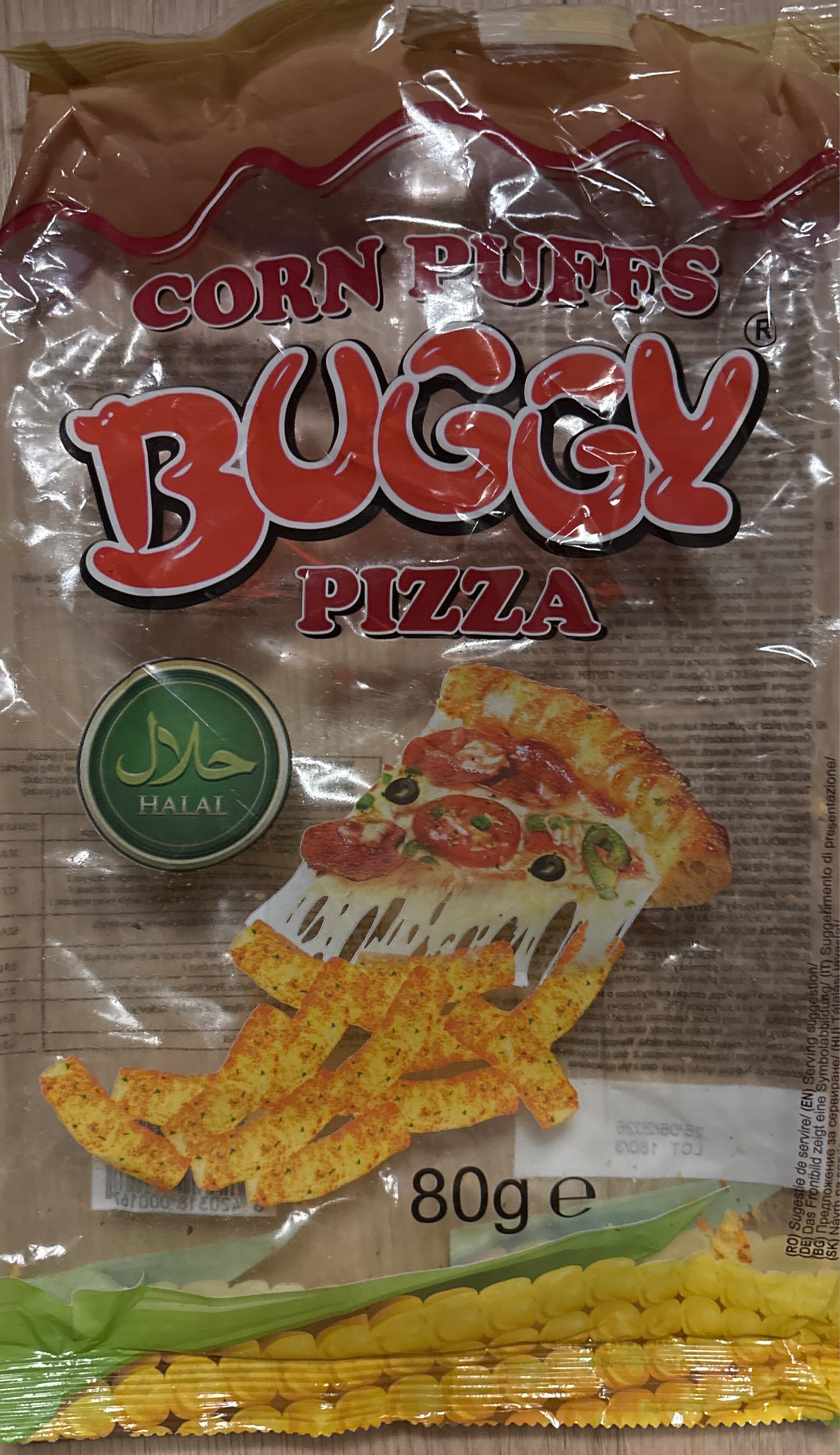 S.C. Matias Buggy Corn Flips Pizza packshot