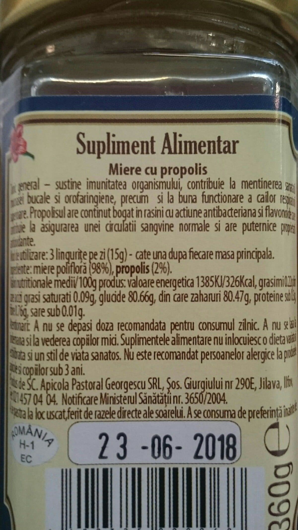 Open Food Facts Miel packshot