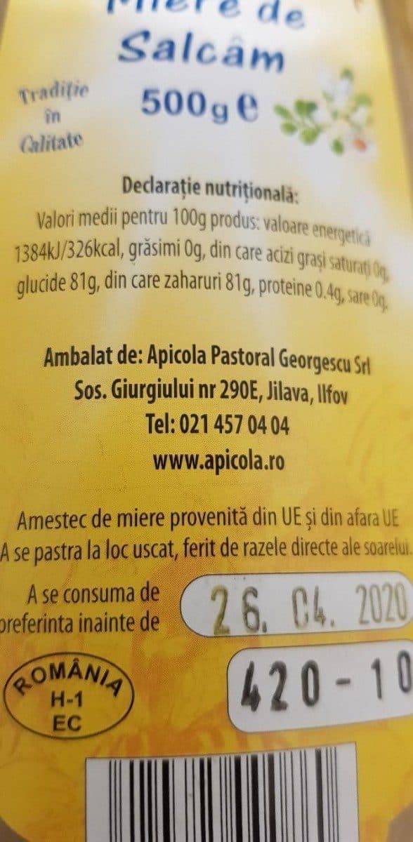 Open Food Facts Miel accacia packshot