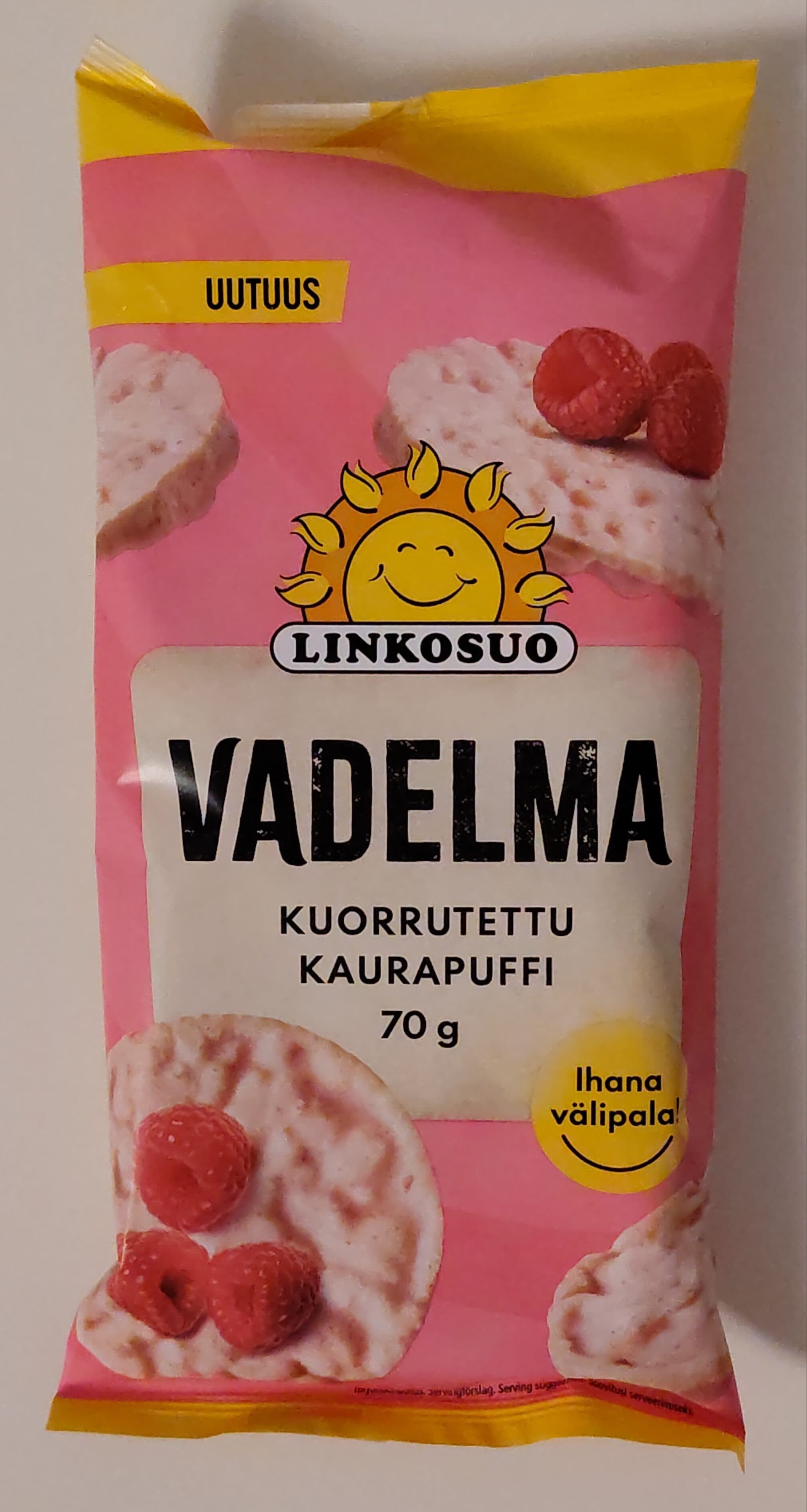 Linkosuo Kuorrutettu Kaurapuffi packshot
