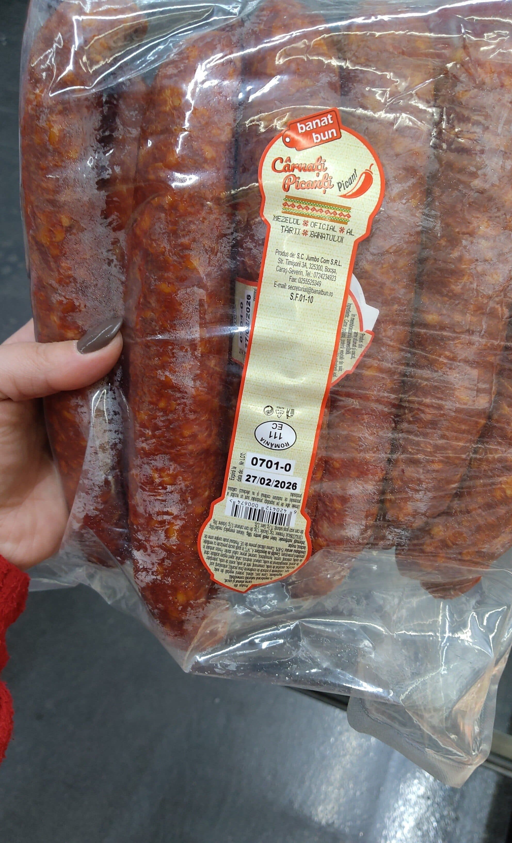 Banat bun BB c-ti picanti packshot
