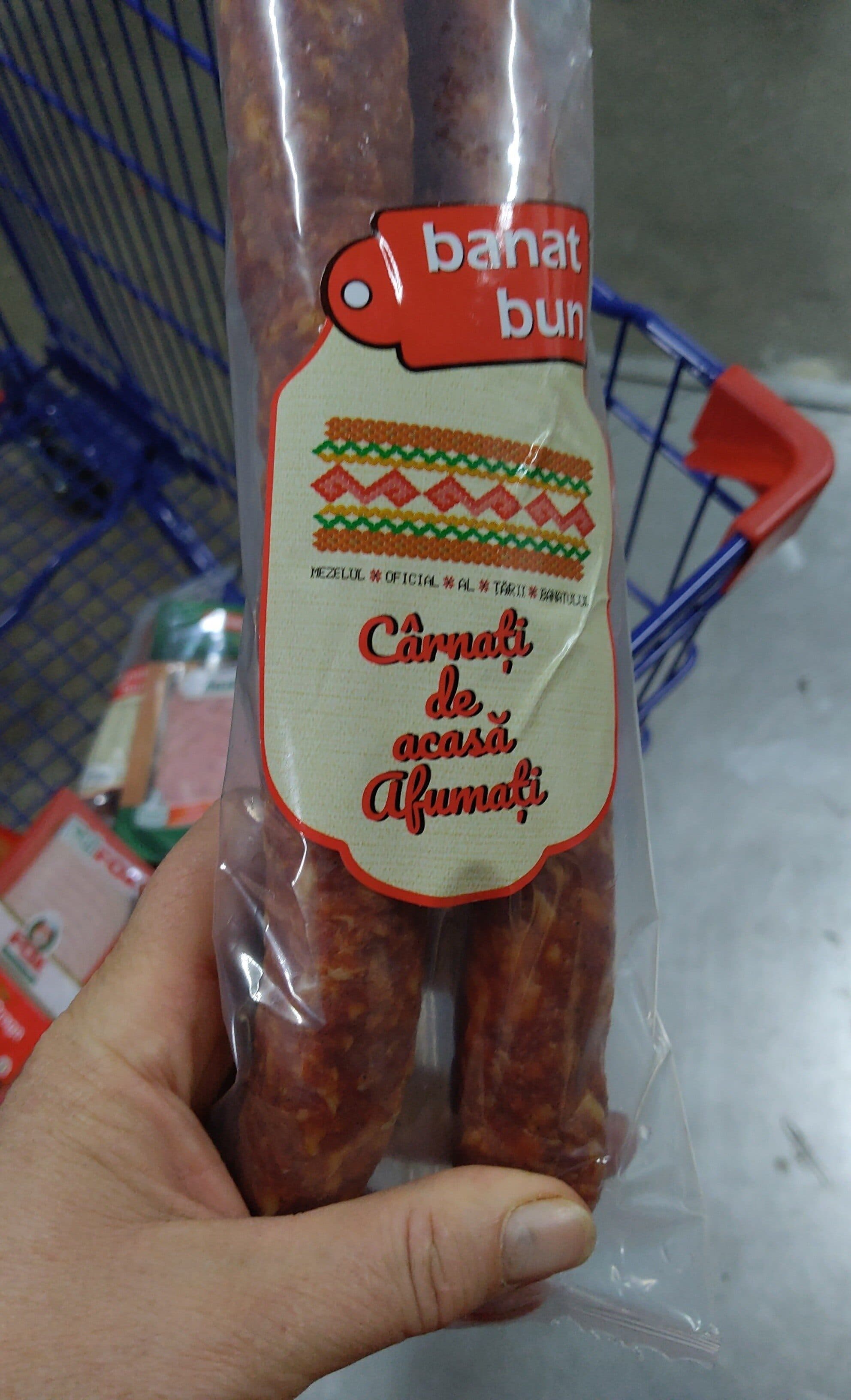 Banat bun cârnați de casa packshot