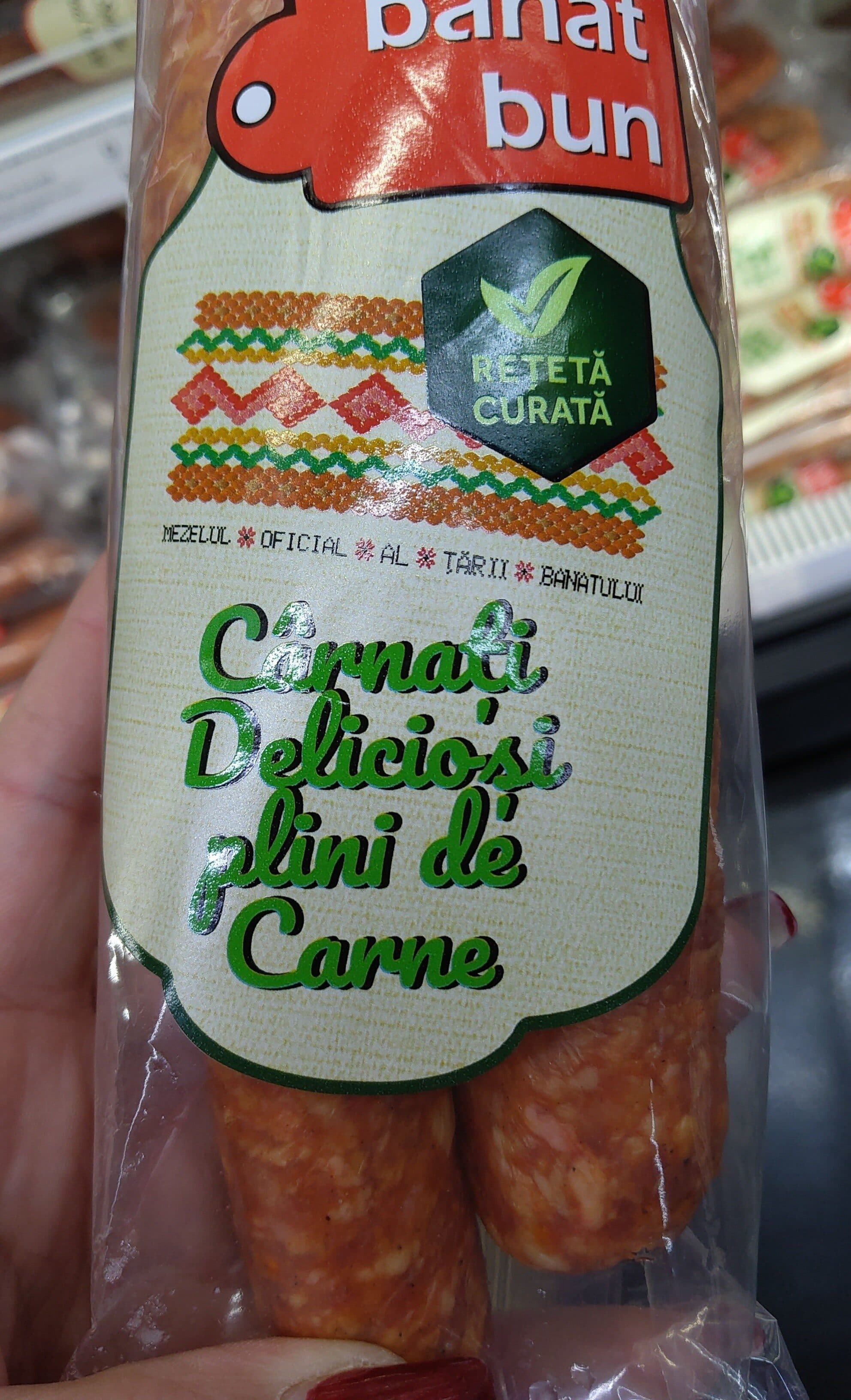 Banat bun cârnați deliciosi packshot