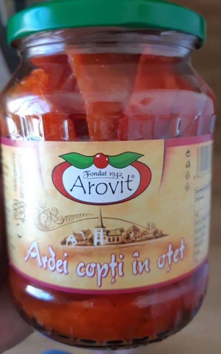 Ardei copți în oțet packshot
