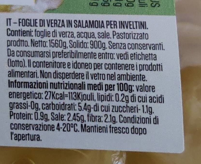 Open Food Facts Varză Murată packshot