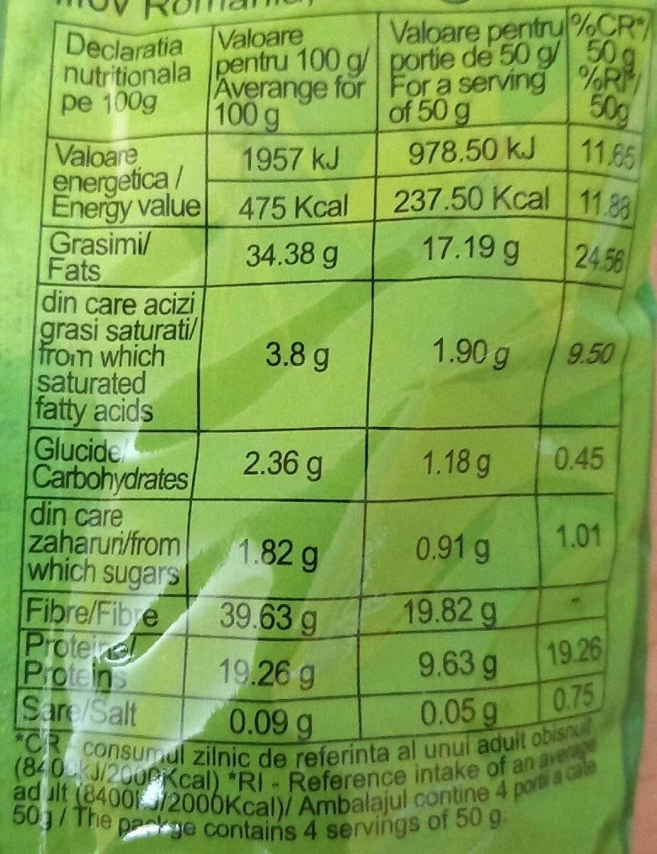 Open Food Facts Pipas de girasol packshot