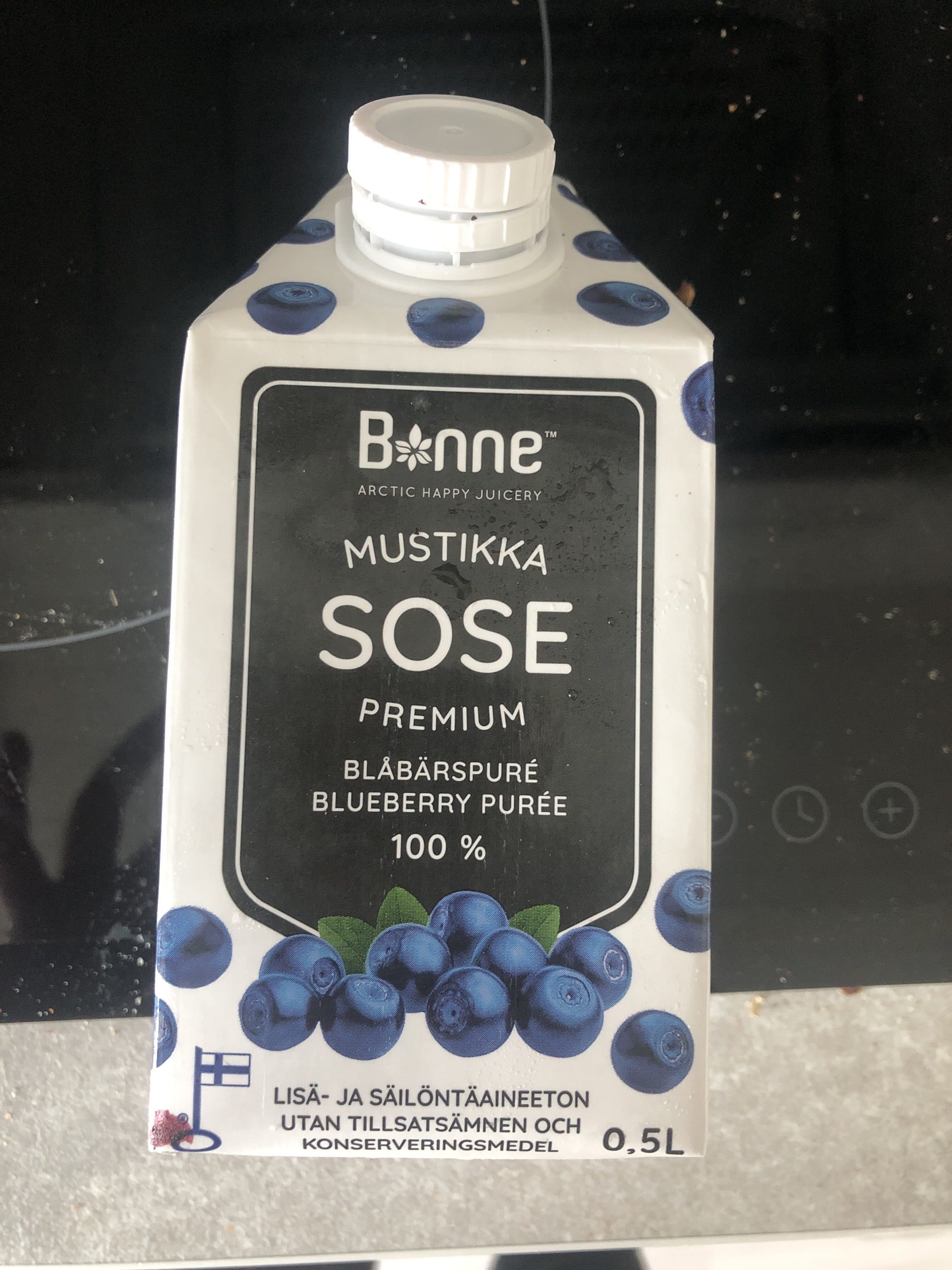 Bonne Mustikka Sose 100% packshot