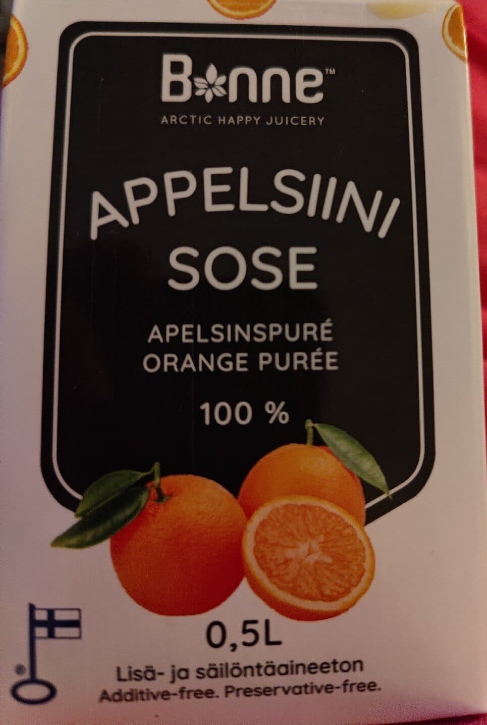 Bonne Orange Puree packshot