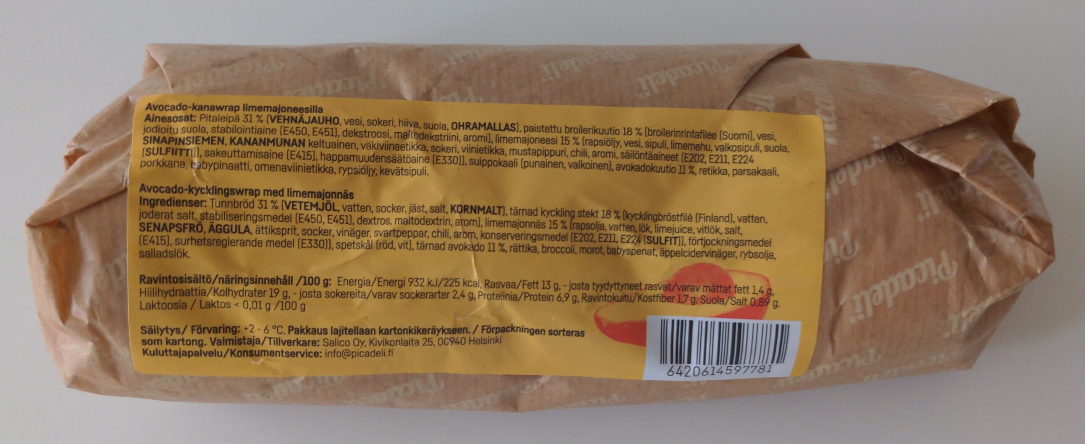 Picadeli Limecado Chicken packshot