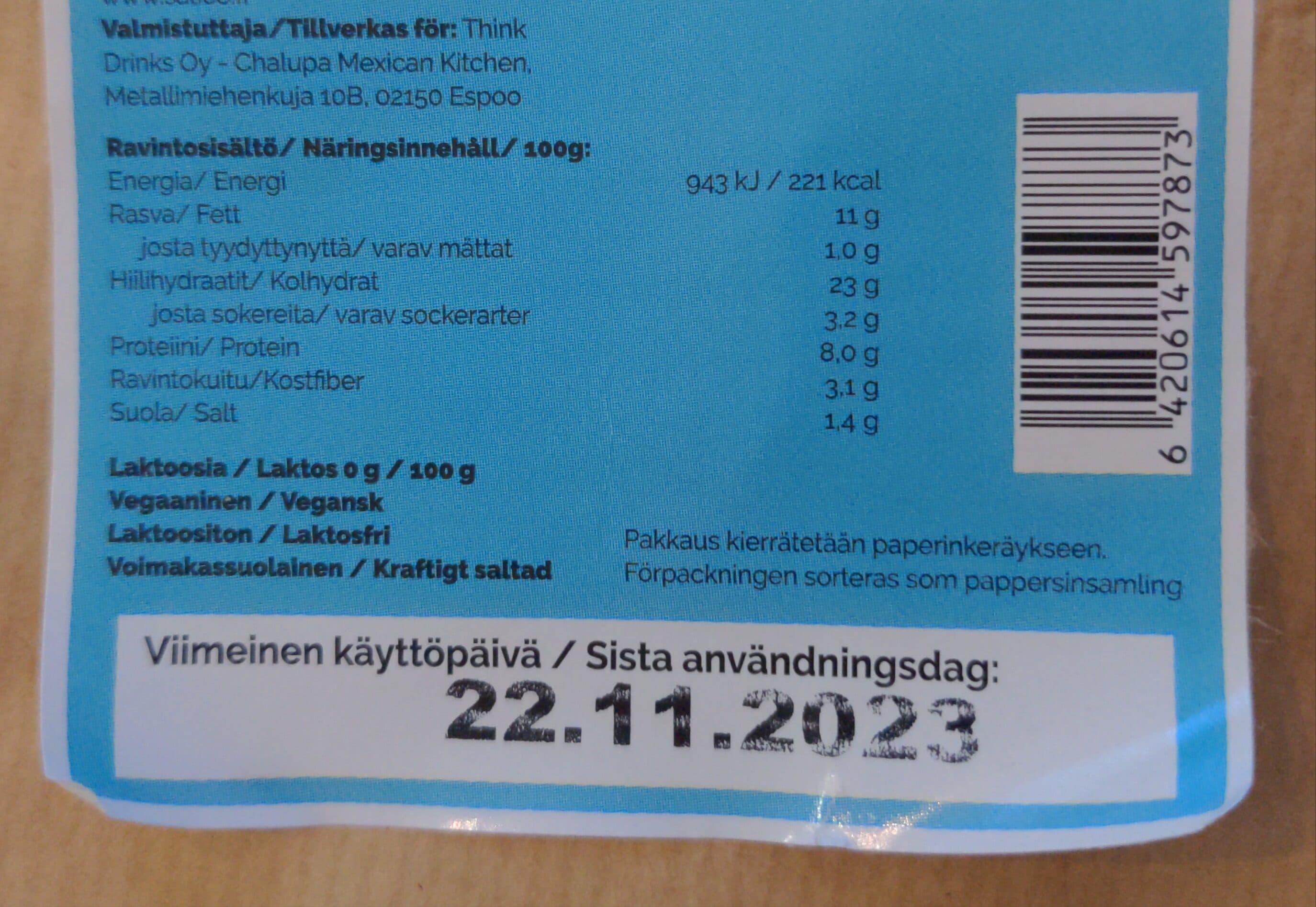 Chalupa Fresh Mex chipotle-vegewrap packshot