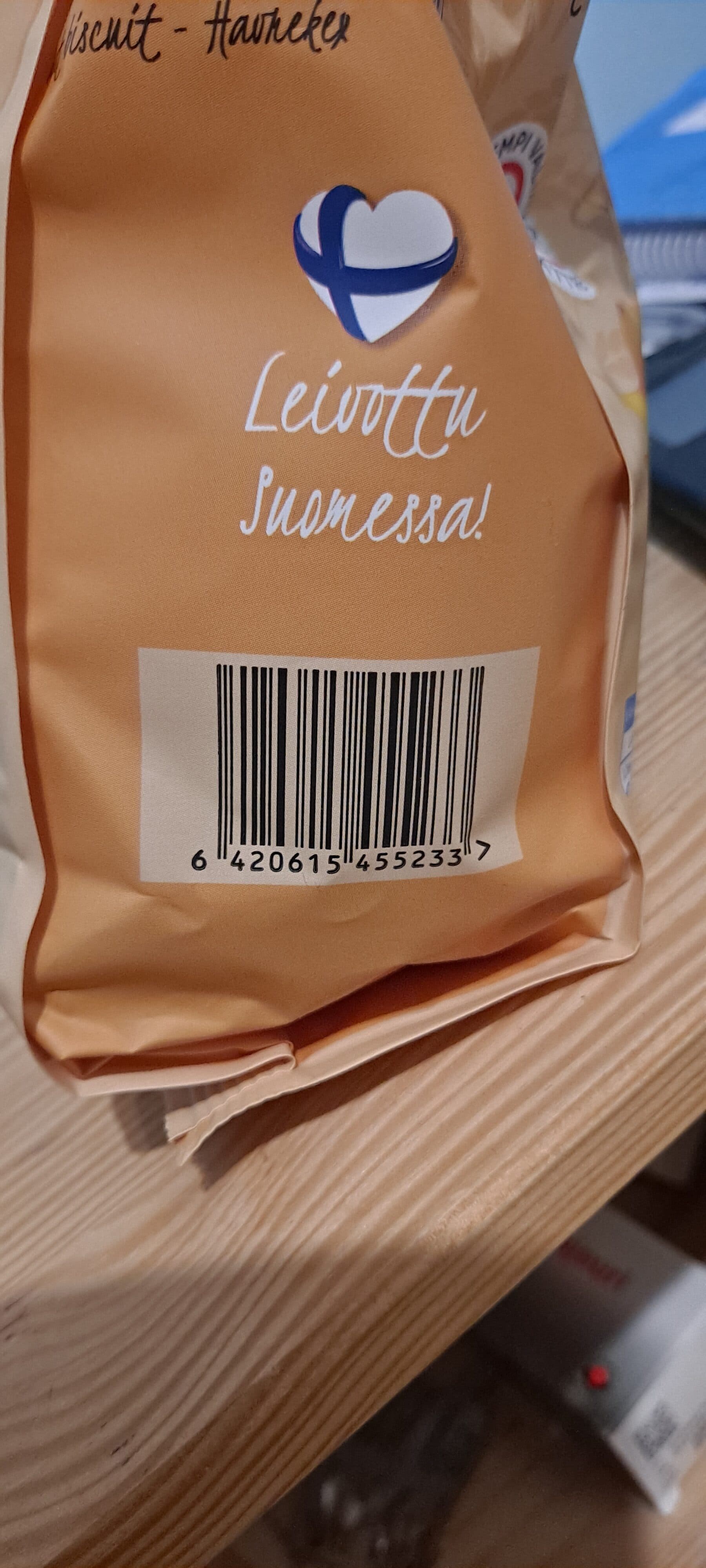 Vanajan Kaurakeksi packshot