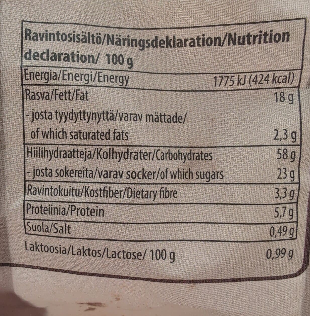 Vanajan Suklaasade packshot