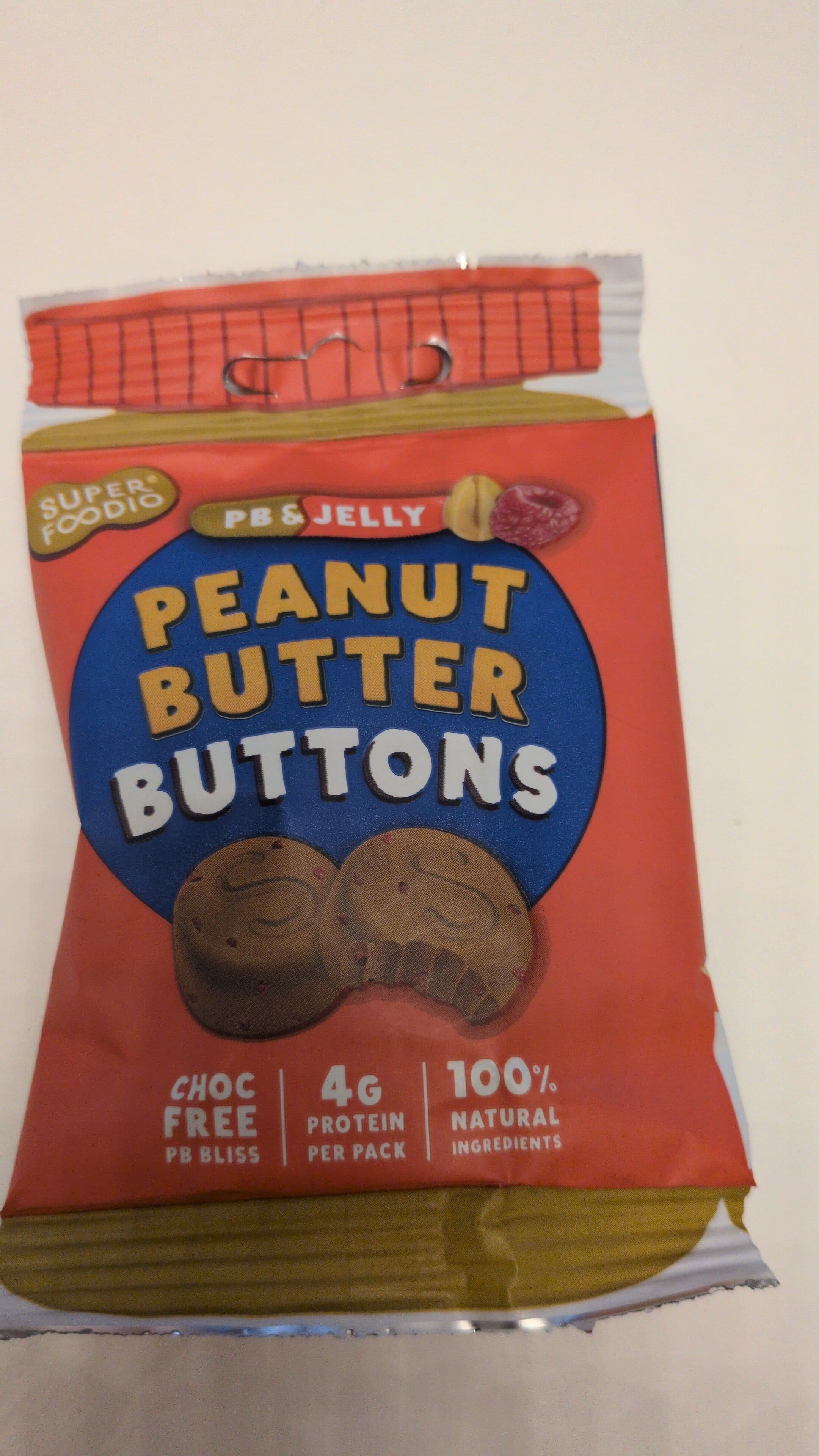 Peanut butter buttons packshot