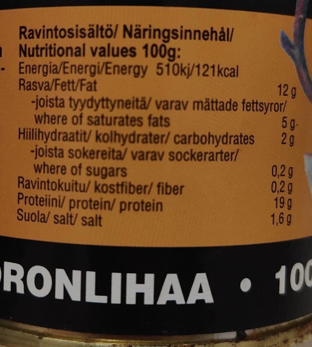 Open Food Facts Reindeer meat packshot