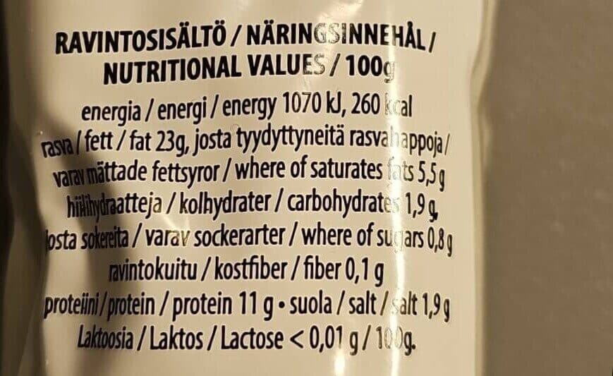 Open Food Facts Poro levite packshot