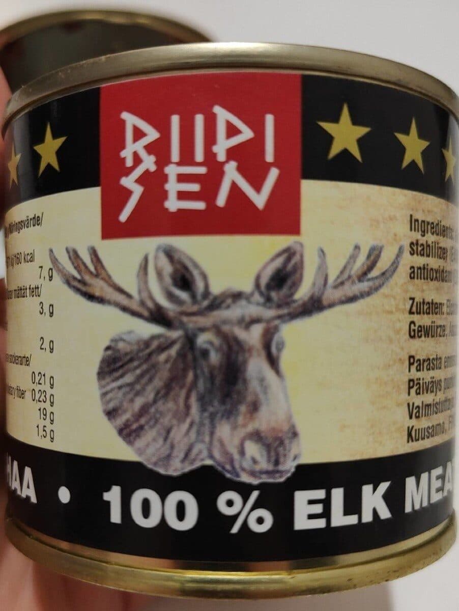 Riipisen Elk meat packshot