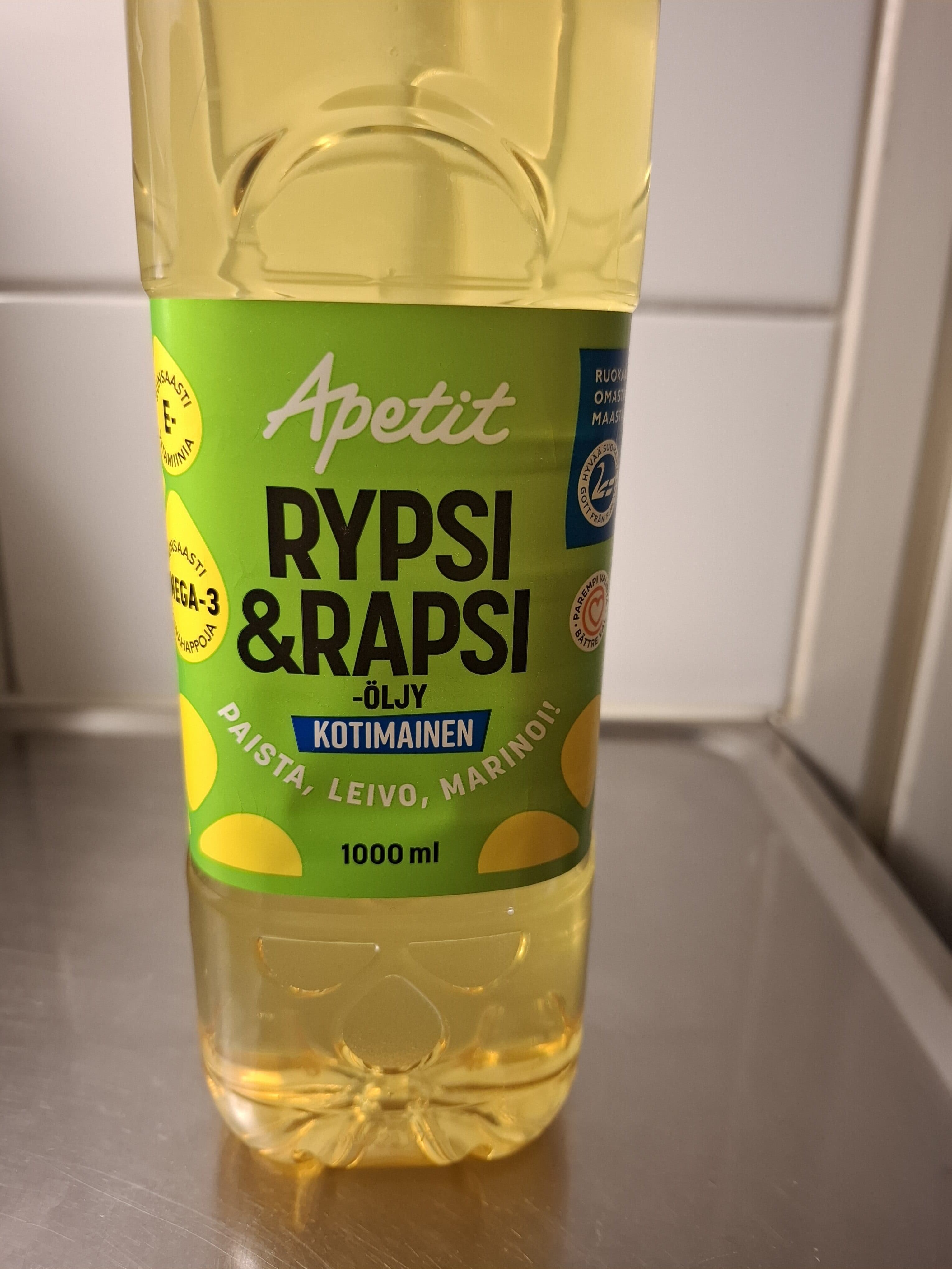 Apetit Rypsi&Rapsi-öljy packshot