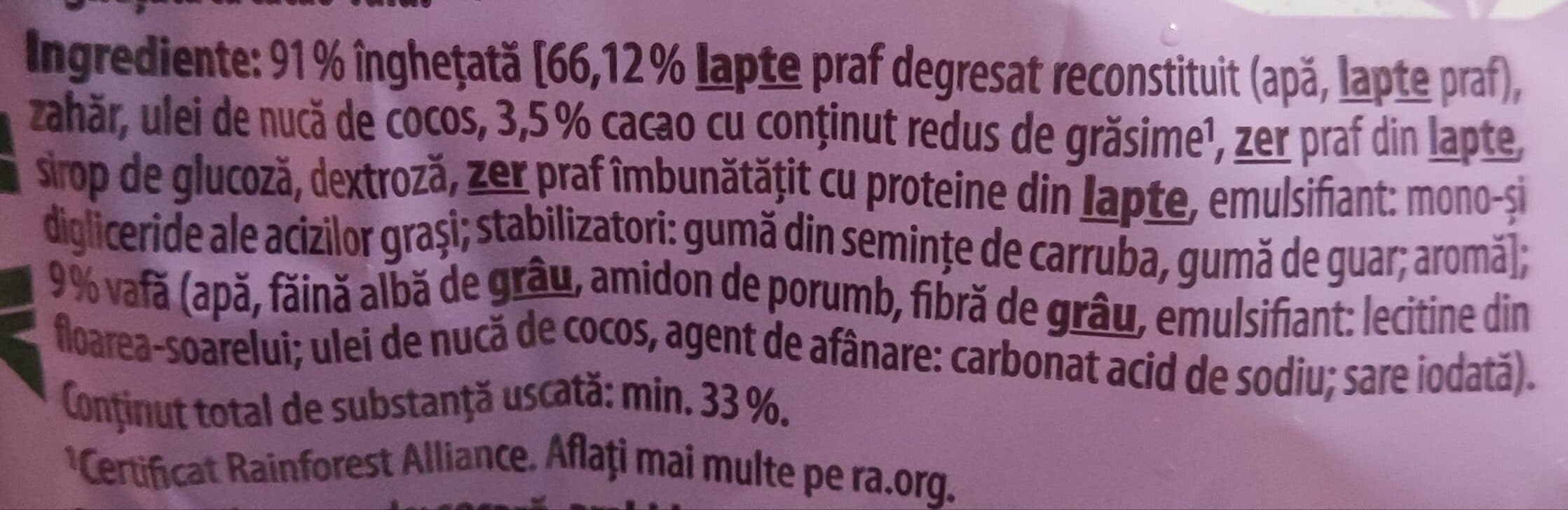 Rios Inghetata cu cacao vafa packshot