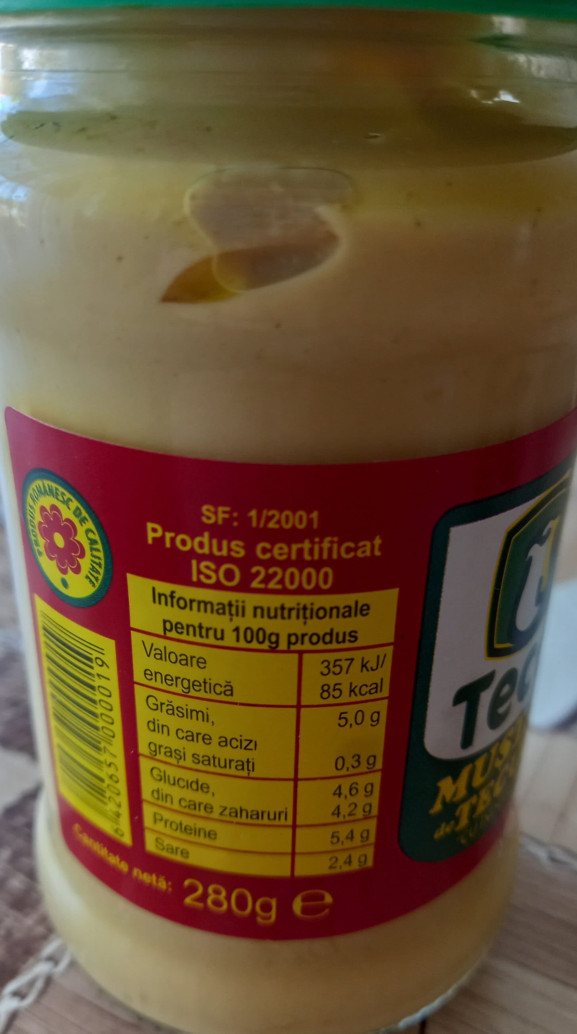 Teco Senape dolce packshot
