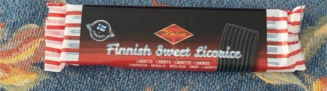 Halva Finnish sweet licorice packshot