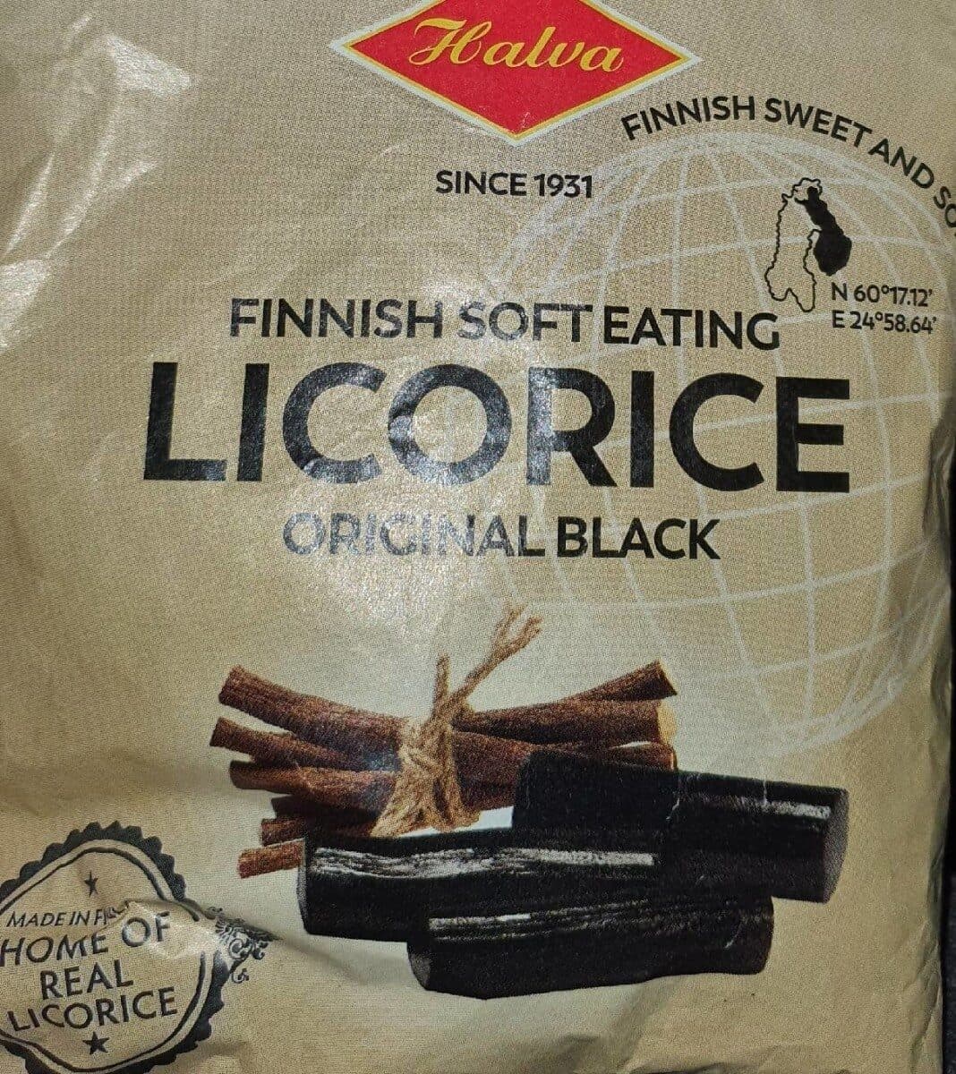 Finish soft eating Licorice Orginal Black packshot