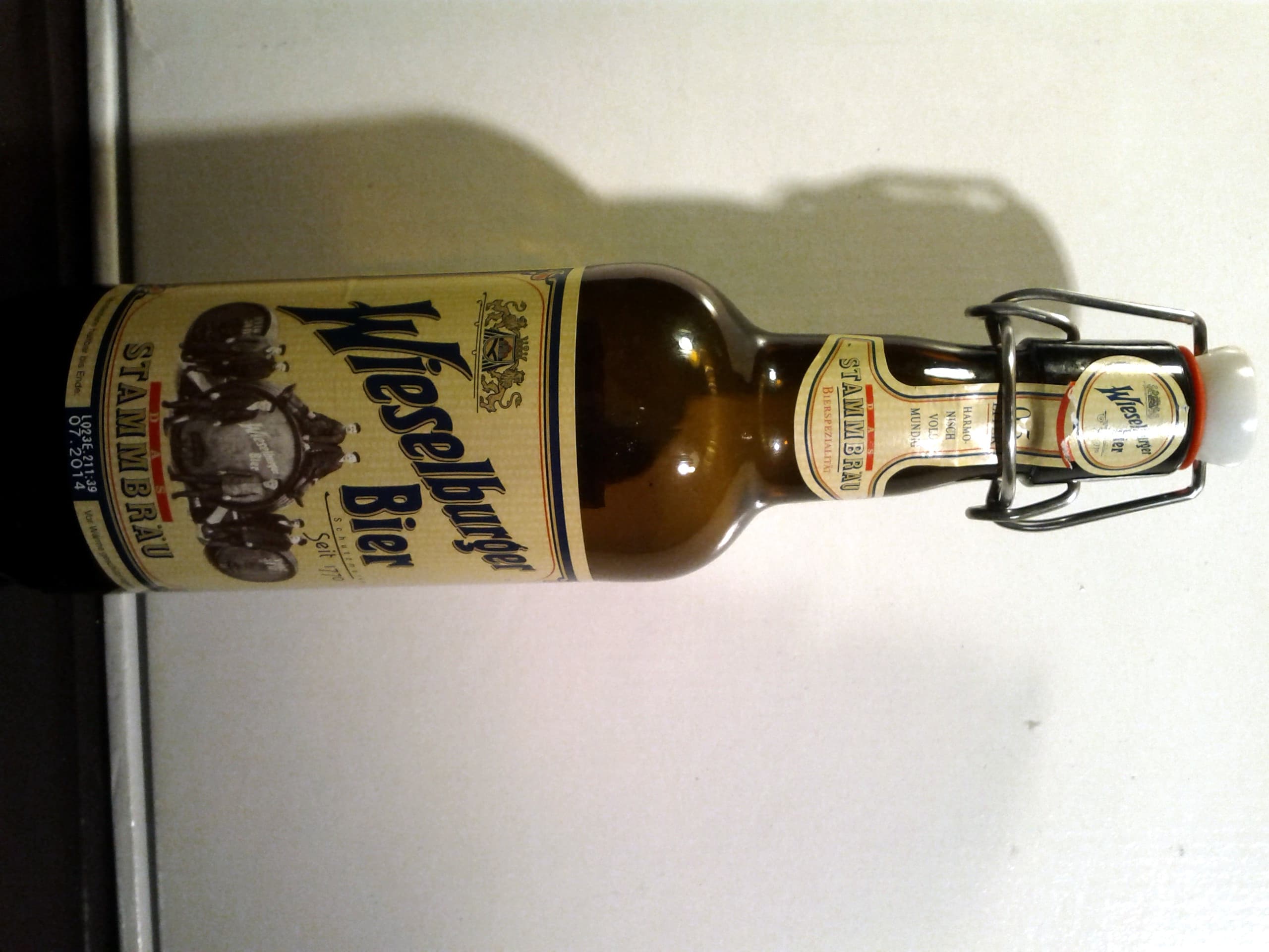 Brauerei Wieselburg Wieselburger Bier packshot