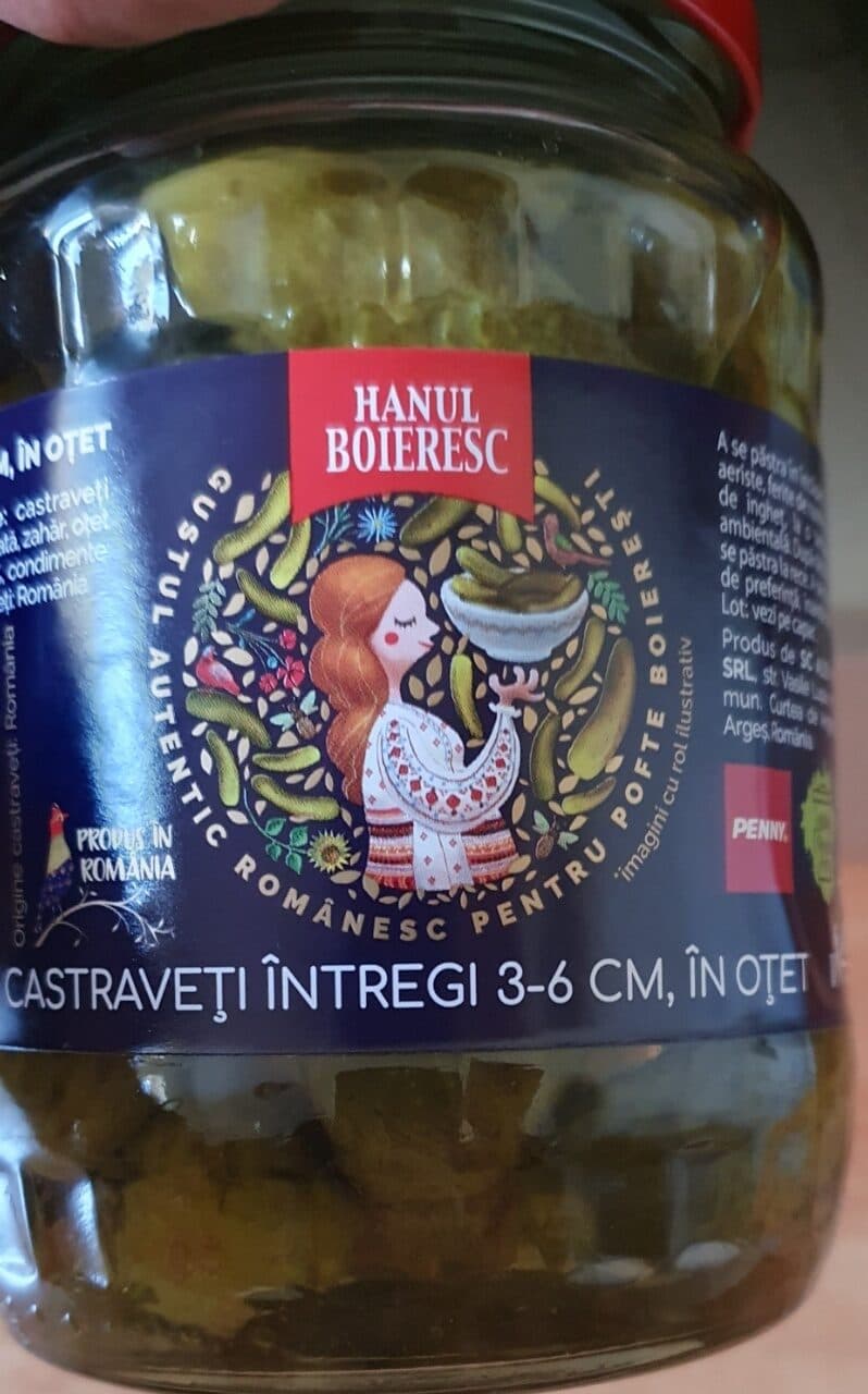 Hanul Boieresc Castraveti intregi packshot