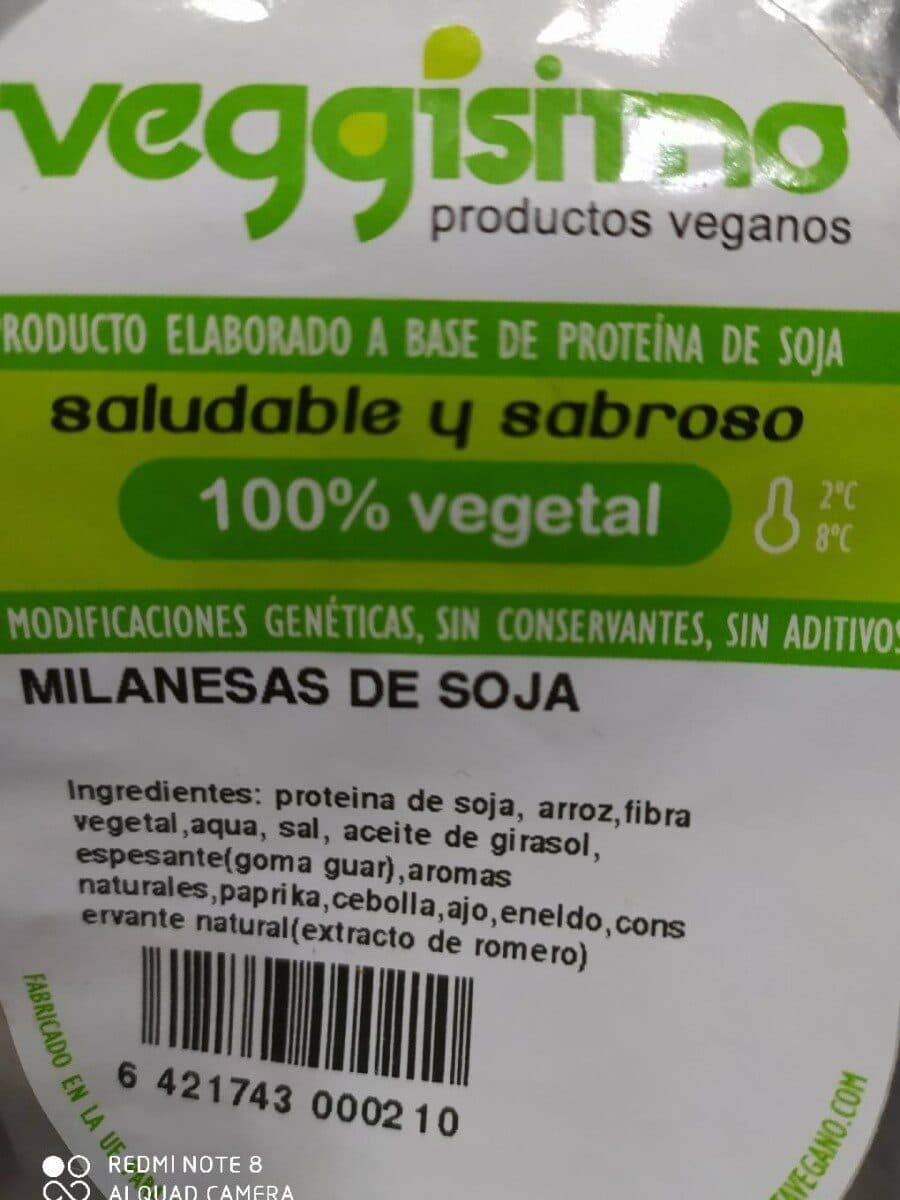 Milanesas de Soja packshot