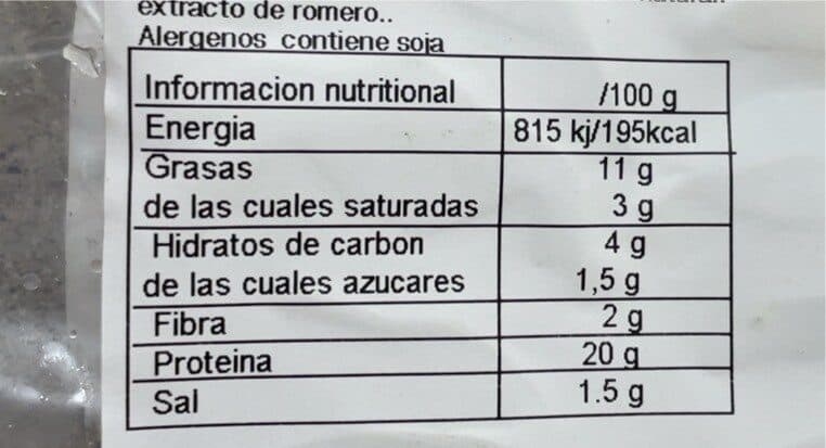 Open Food Facts Fuet en lonchas packshot