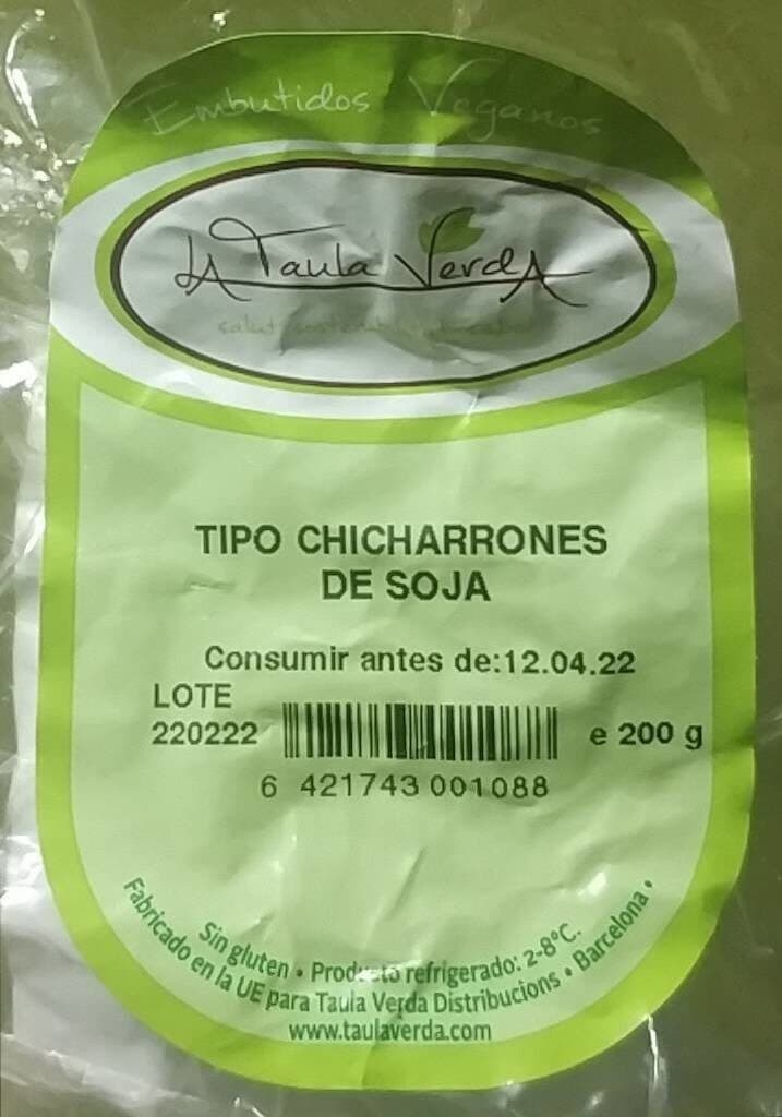 Tipo Chicharrones de Soja packshot