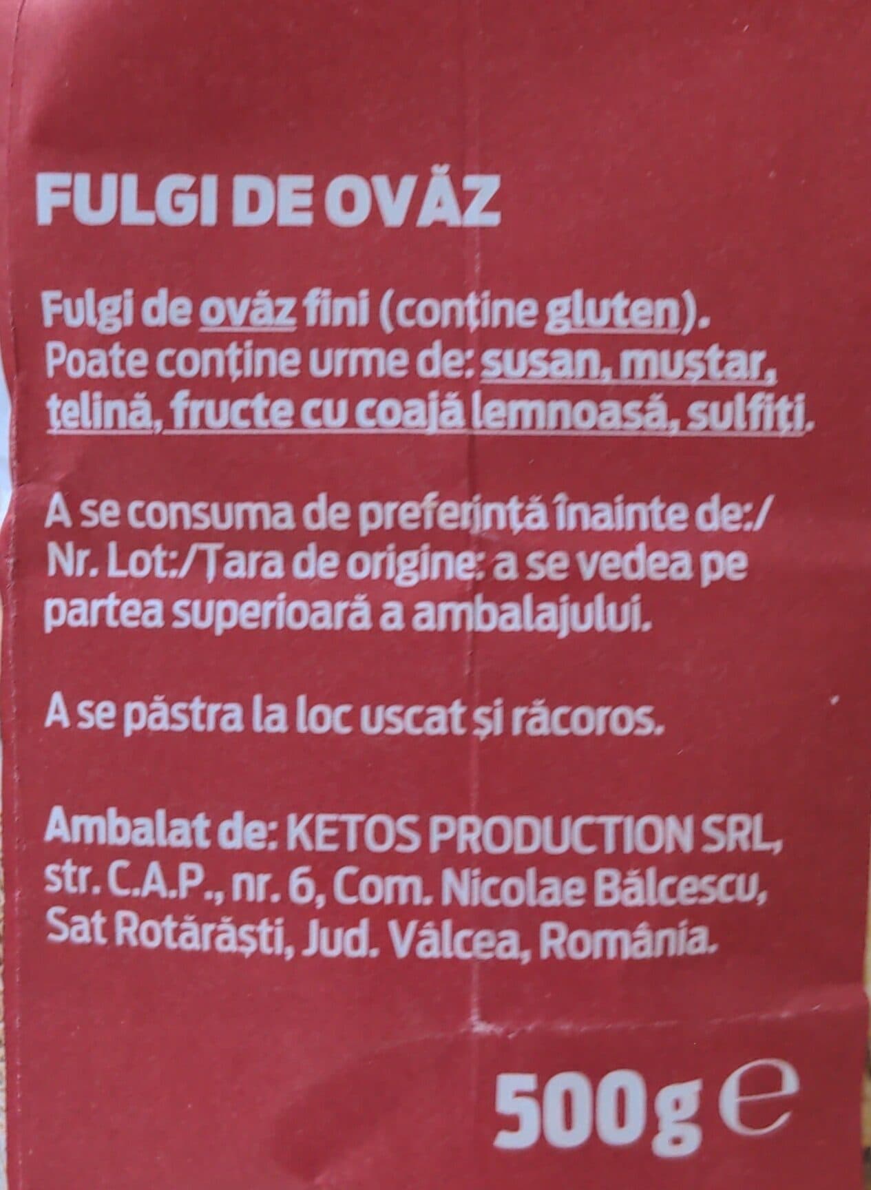Penny Fulgi de ovăz packshot