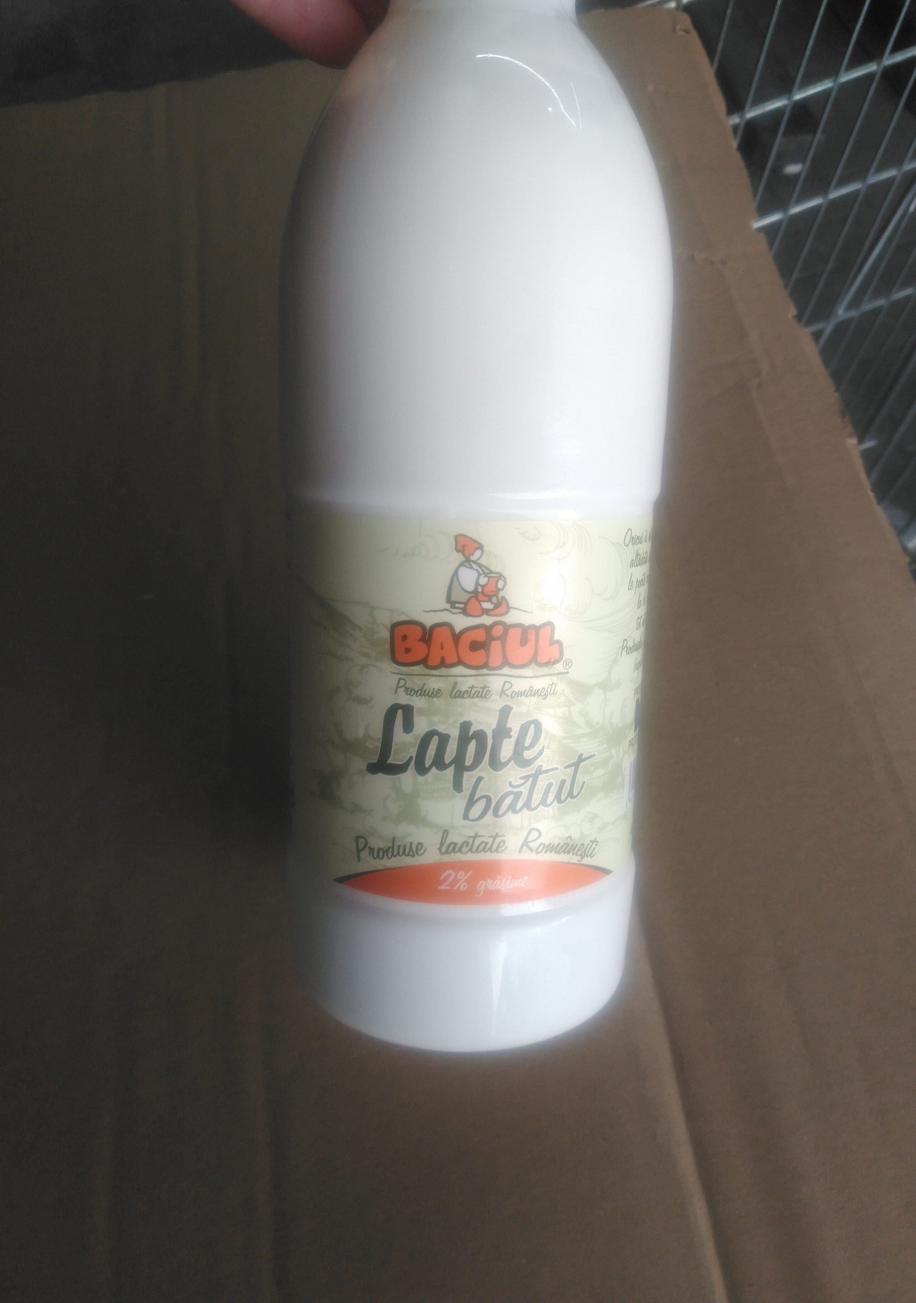 Baciu Lapte batut 2% packshot