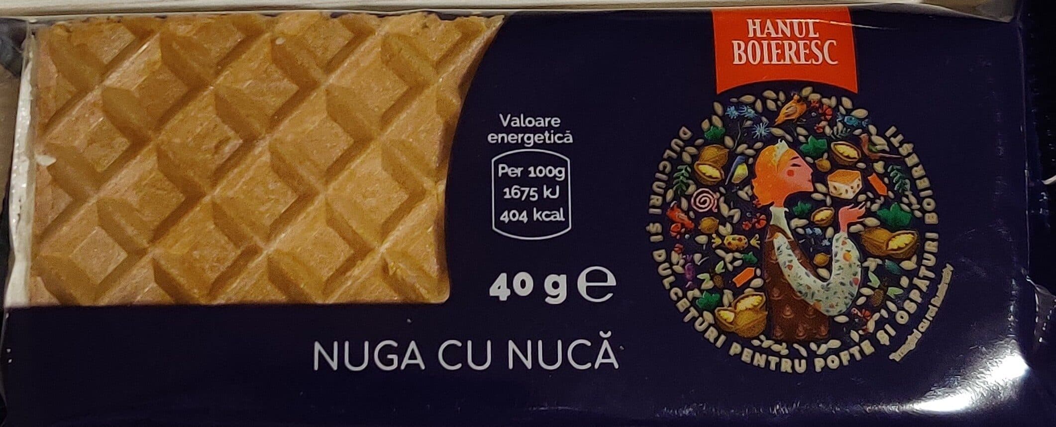 Hanul Boieresc Nuga cu nucă packshot