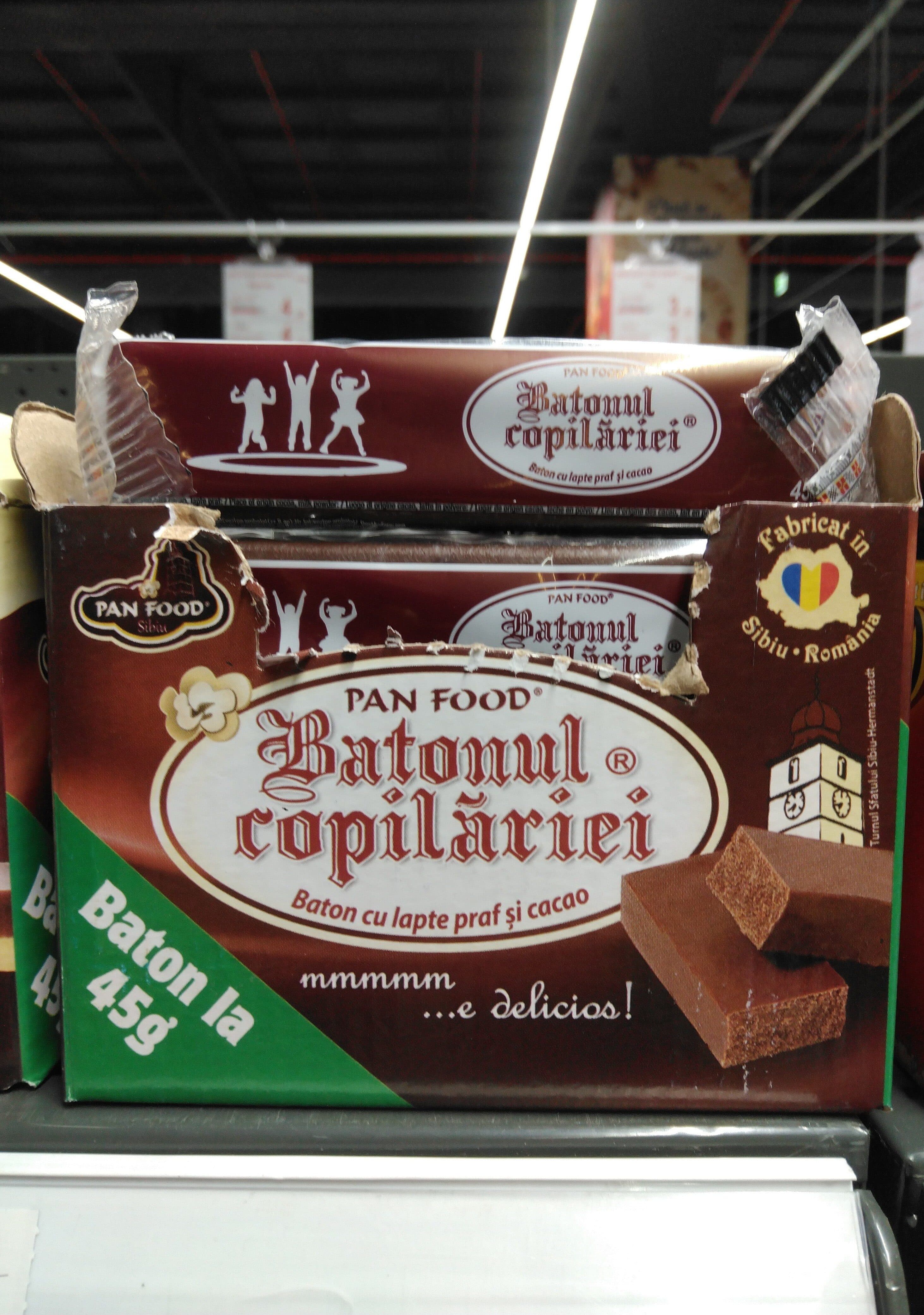 PanFood Batonul copilăriei packshot