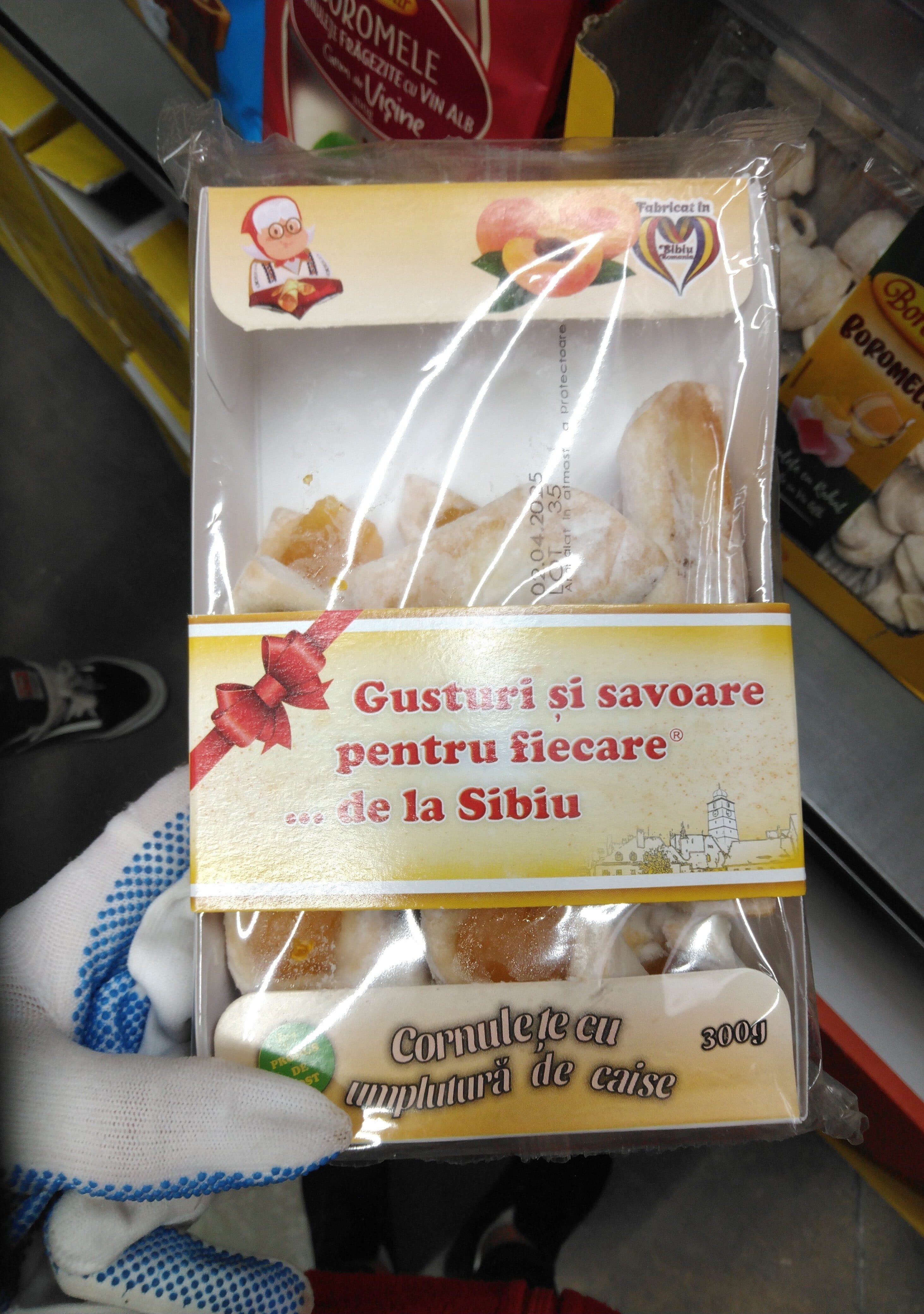cornulete caise pan food packshot