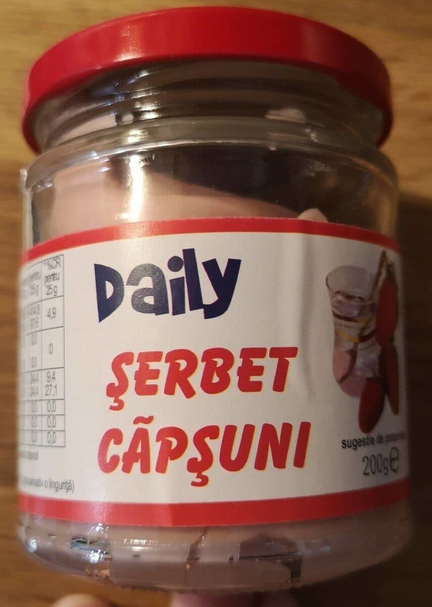 Șerbet căpșuni packshot