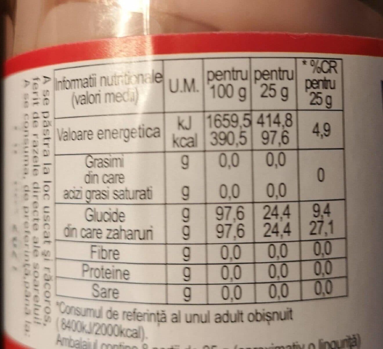 Open Food Facts Șerbet căpșuni packshot