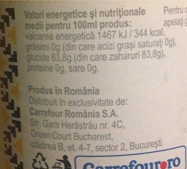 Open Food Facts Sirop de brad packshot