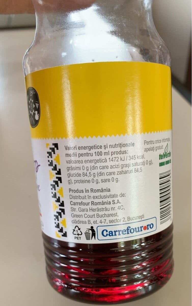 Sirot de afine packshot
