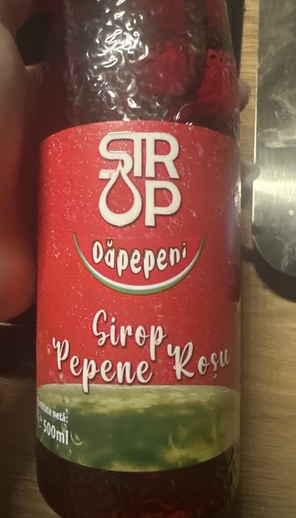 Europlant Strop Sirop Pepene Rosu packshot
