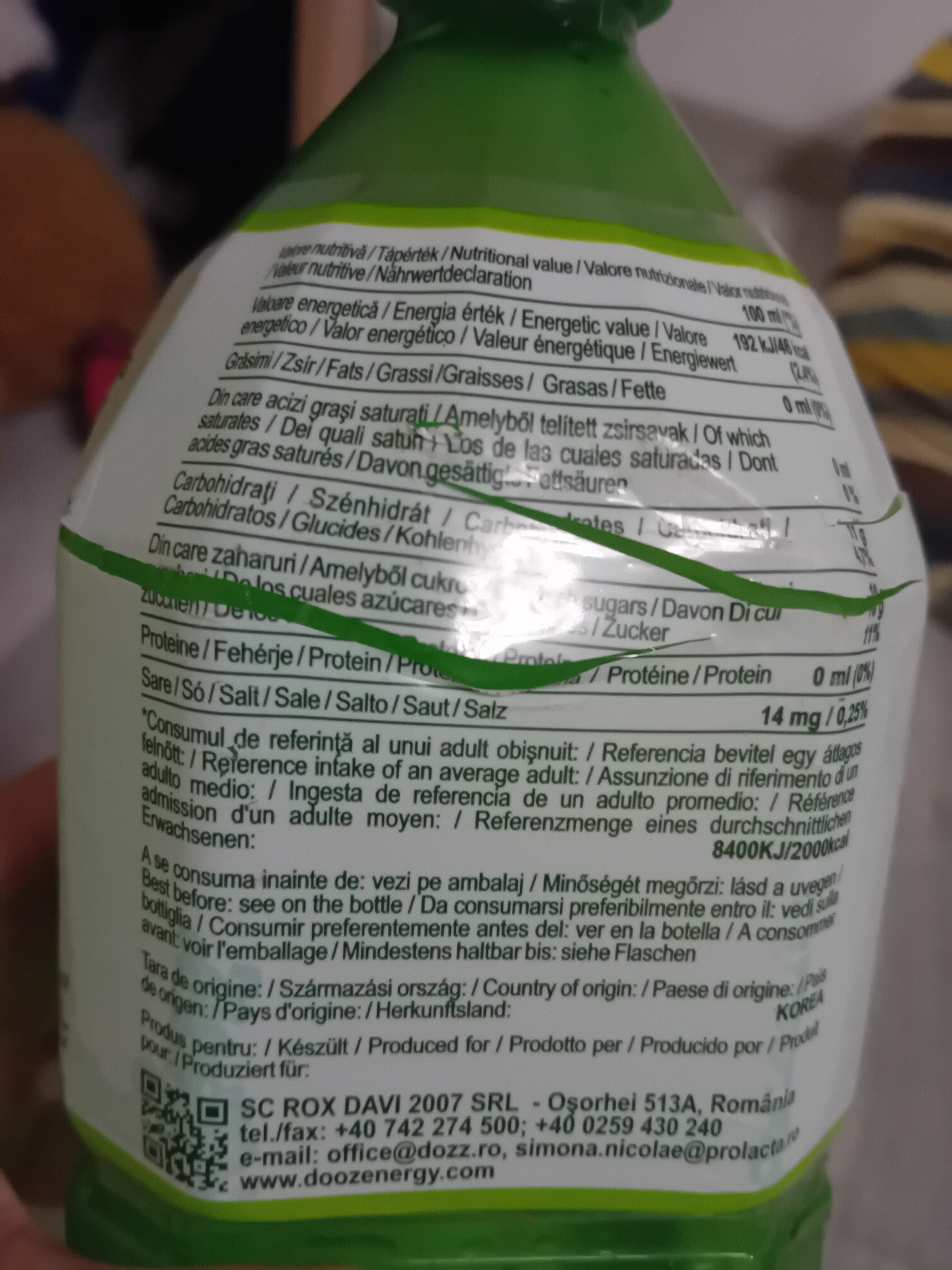 Dooz Aloe vera premium packshot